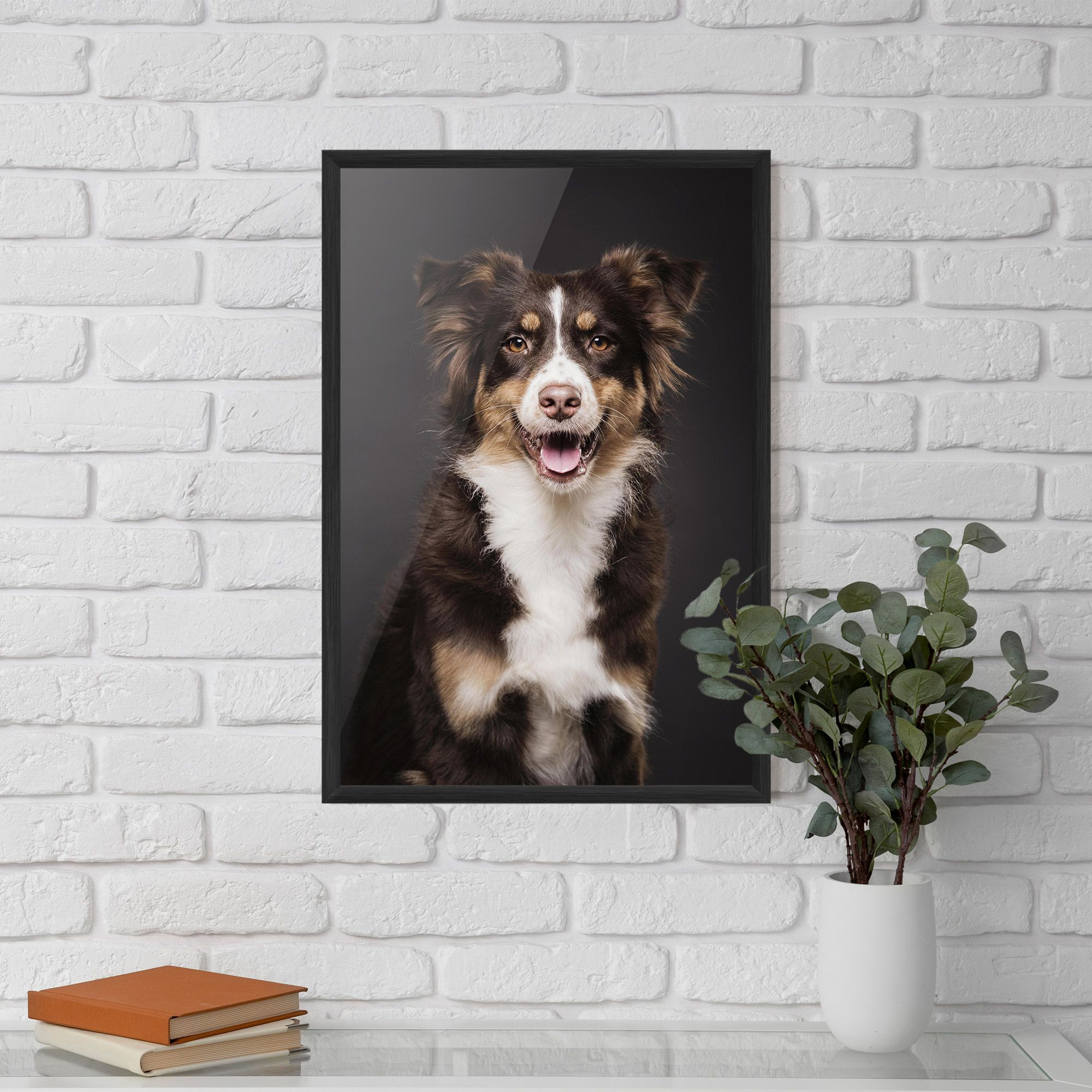 Cute Dog Sitting mockup 5
