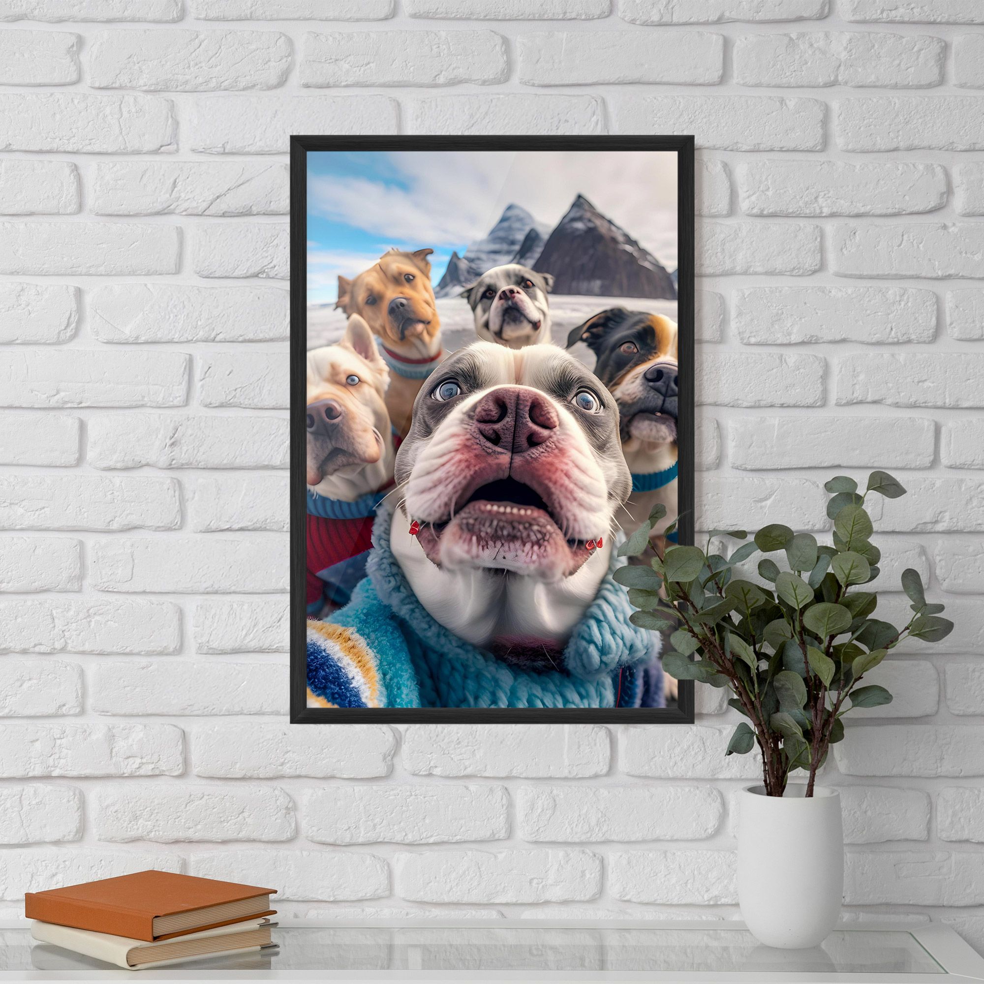 Dogs Selfie Group mockup 5