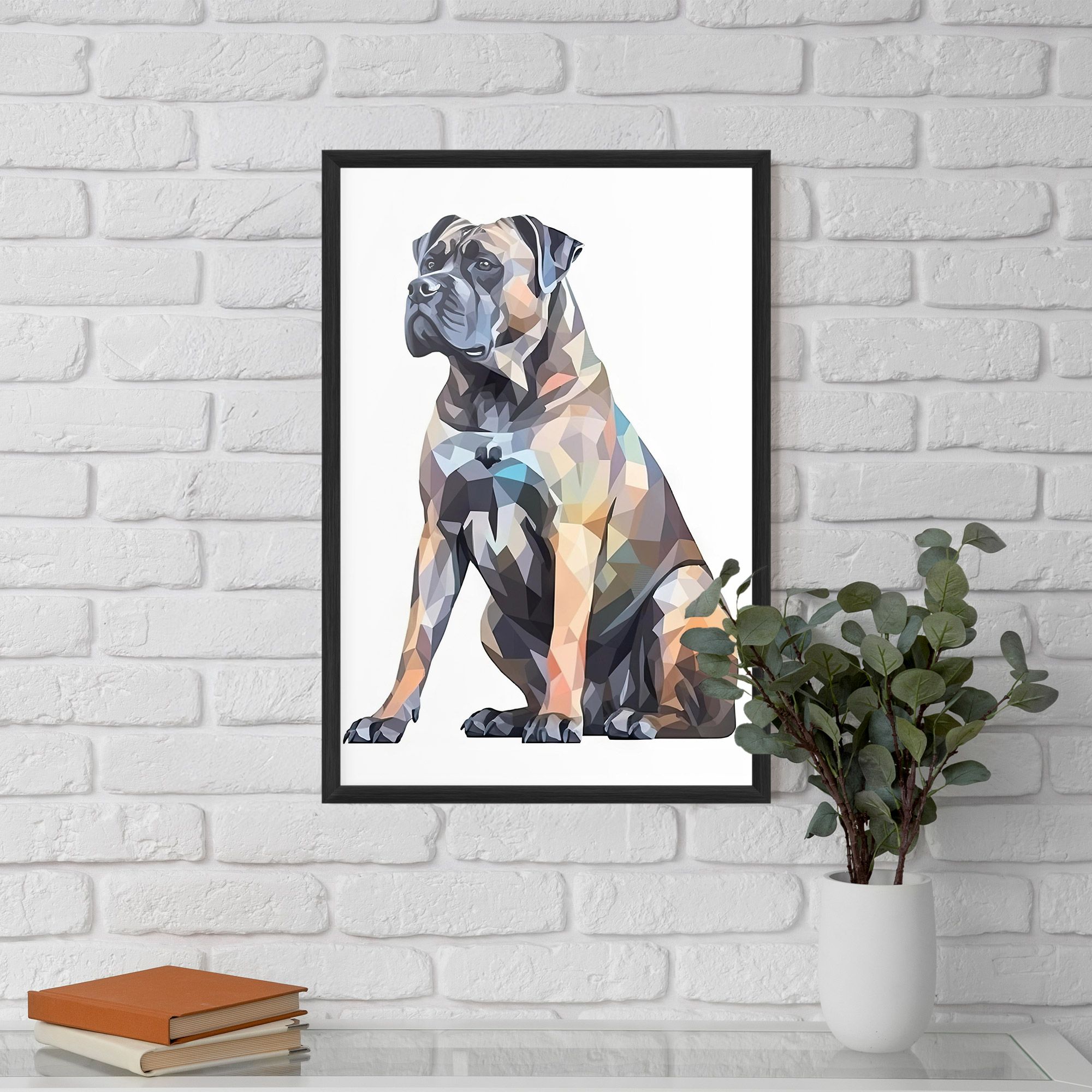 Watercolor Cane Corso mockup 5