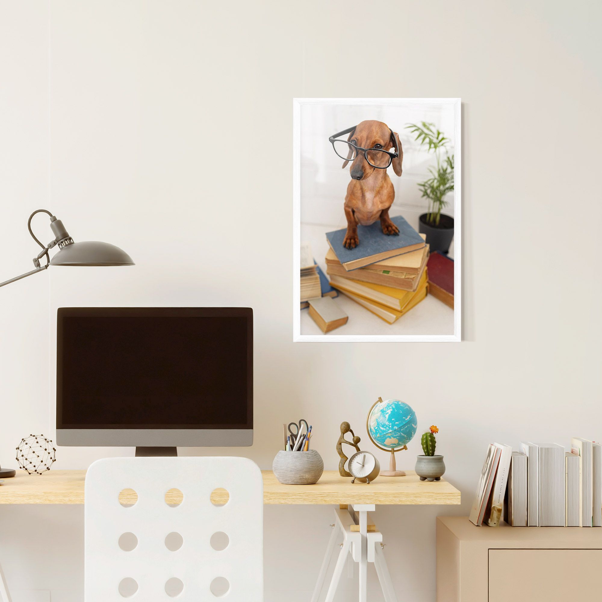 Books Cute Dog mockup 6