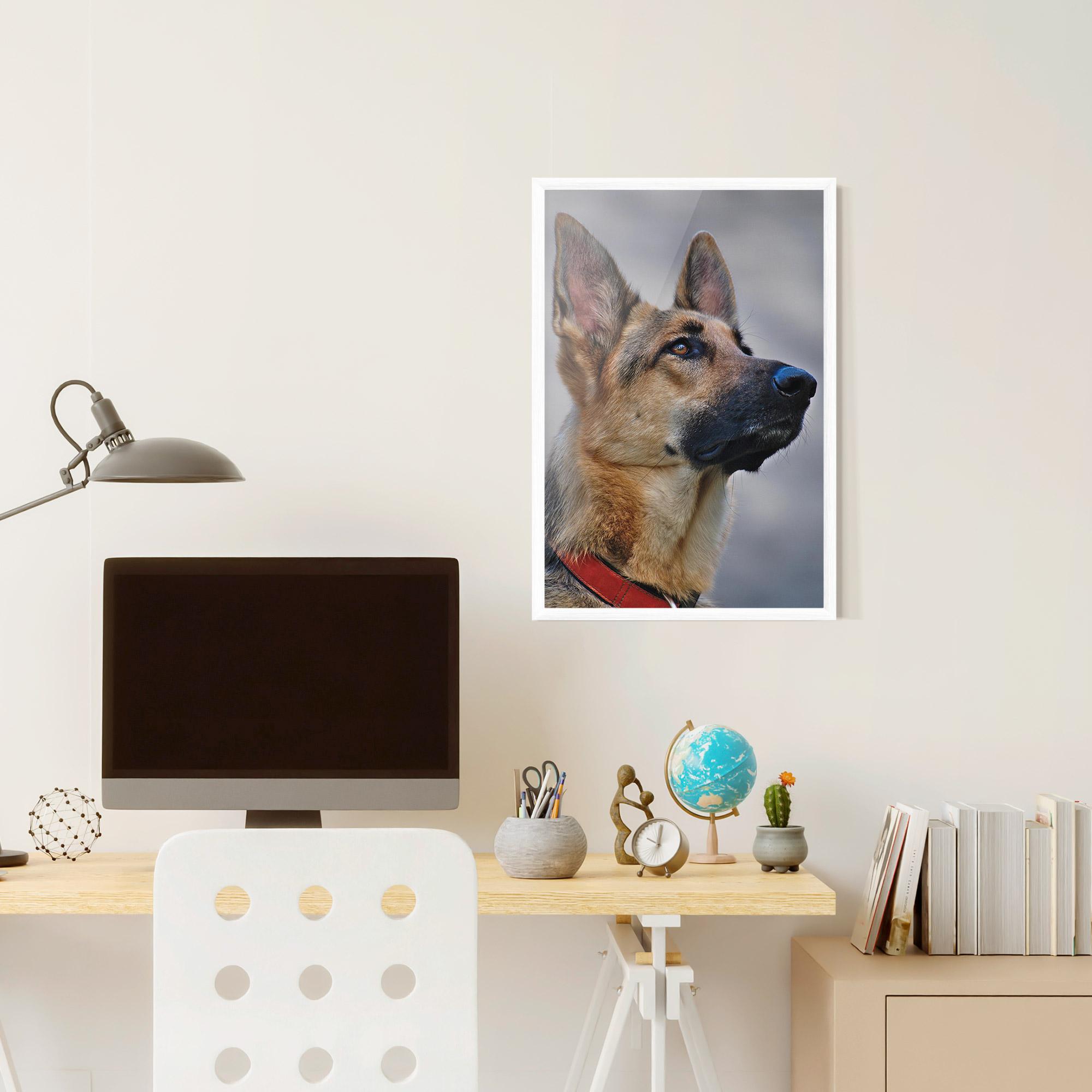 Poster Înrămat German Shepherd mockup 6