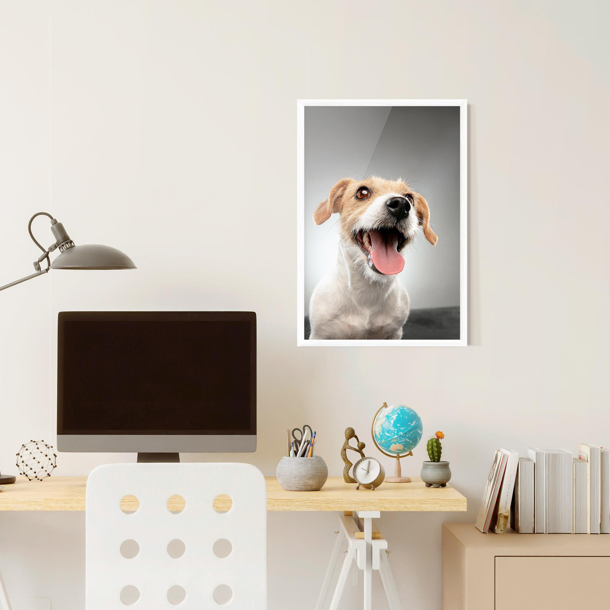 Poster Înrămat Jack Russell Terrier mockup 6