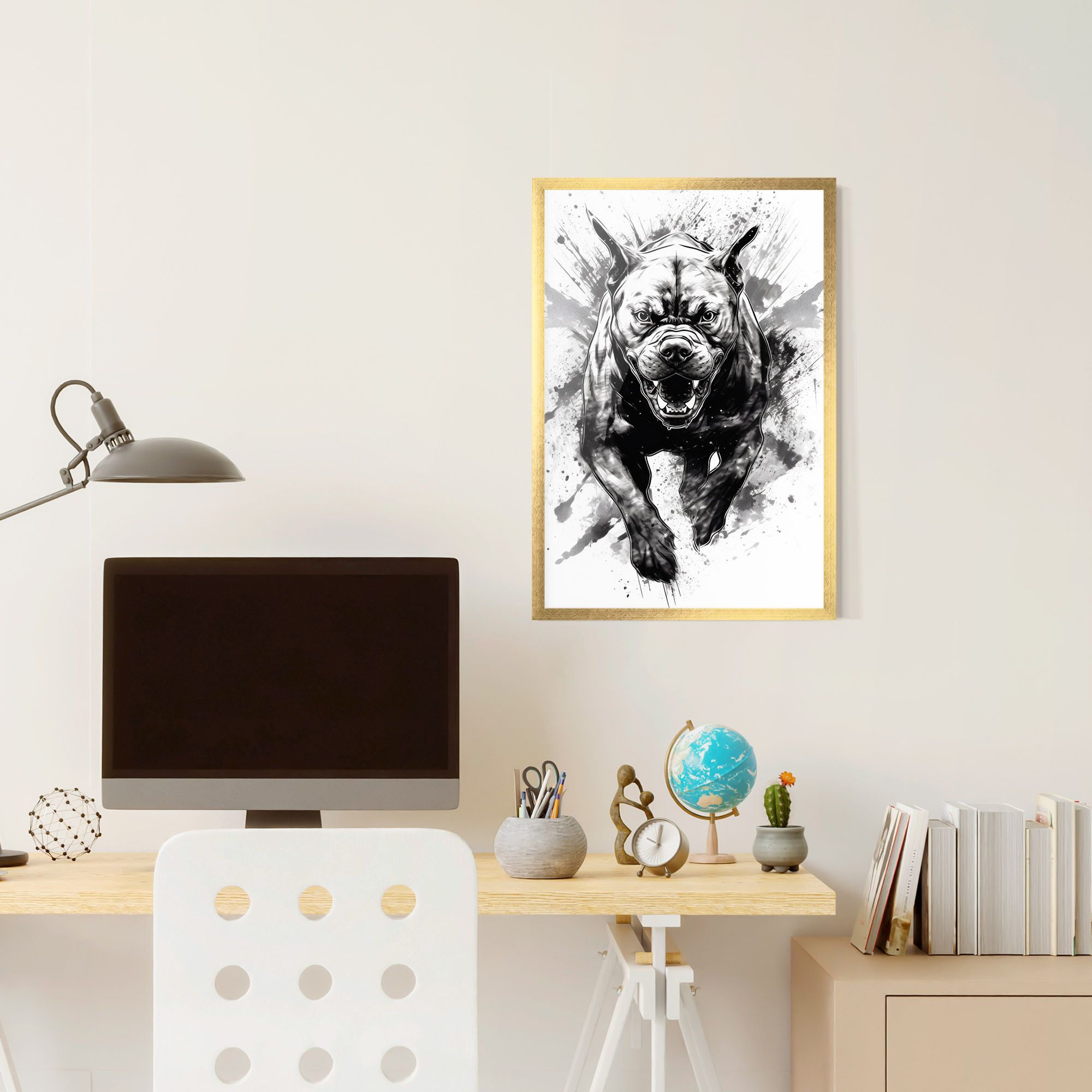 Angry Dog Jump mockup 6