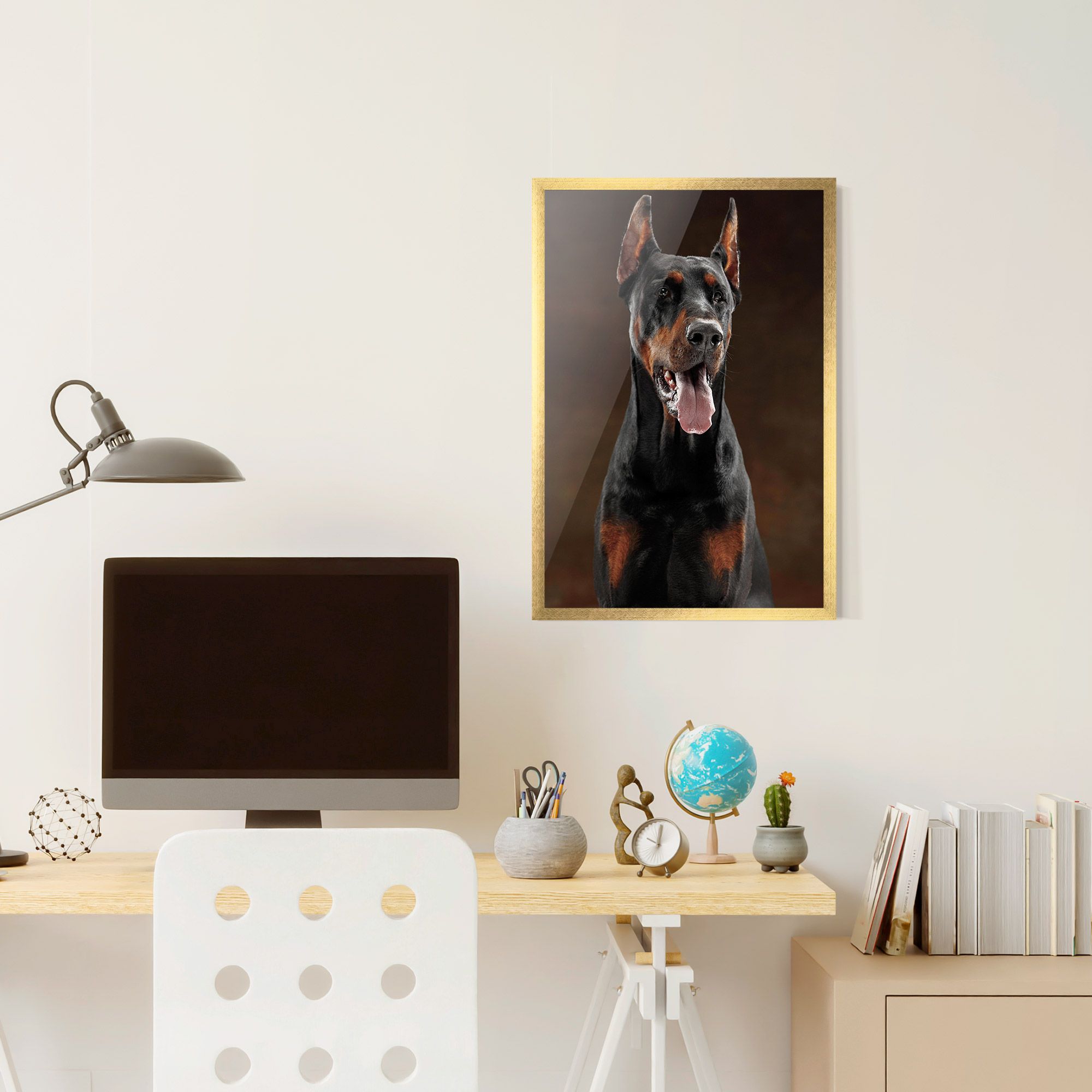 Doberman Looking mockup 6