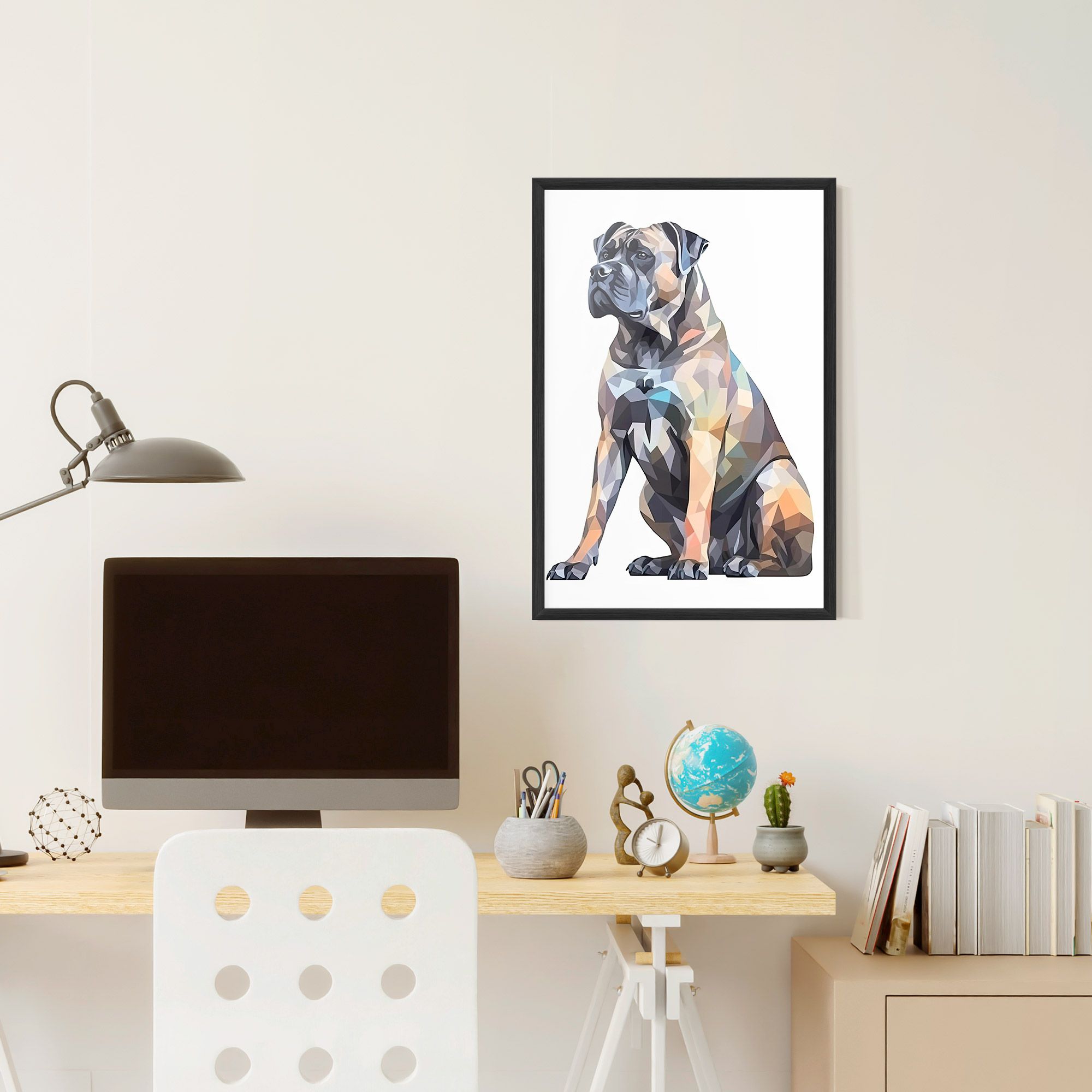 Watercolor Cane Corso mockup 6