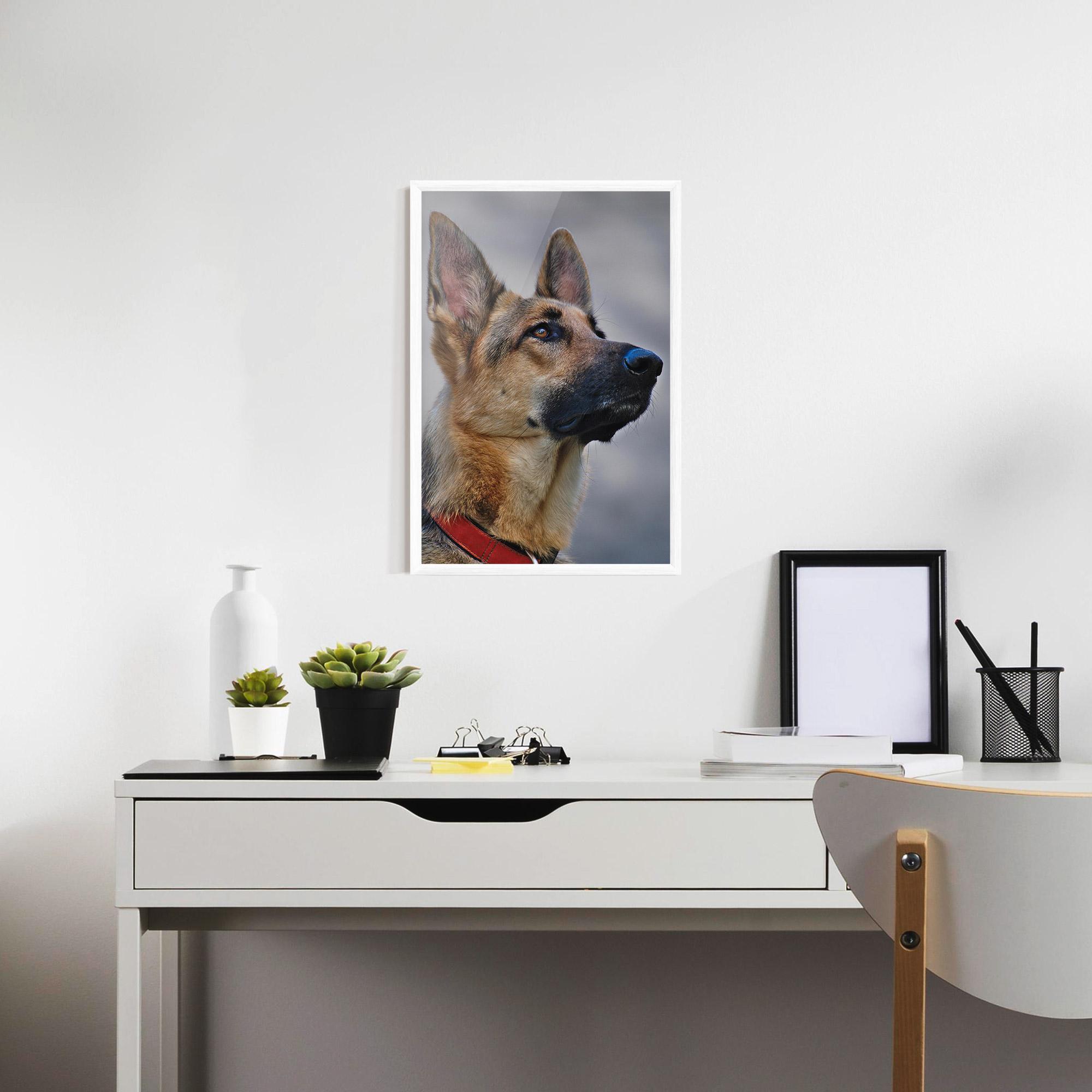 Poster Înrămat German Shepherd mockup 7
