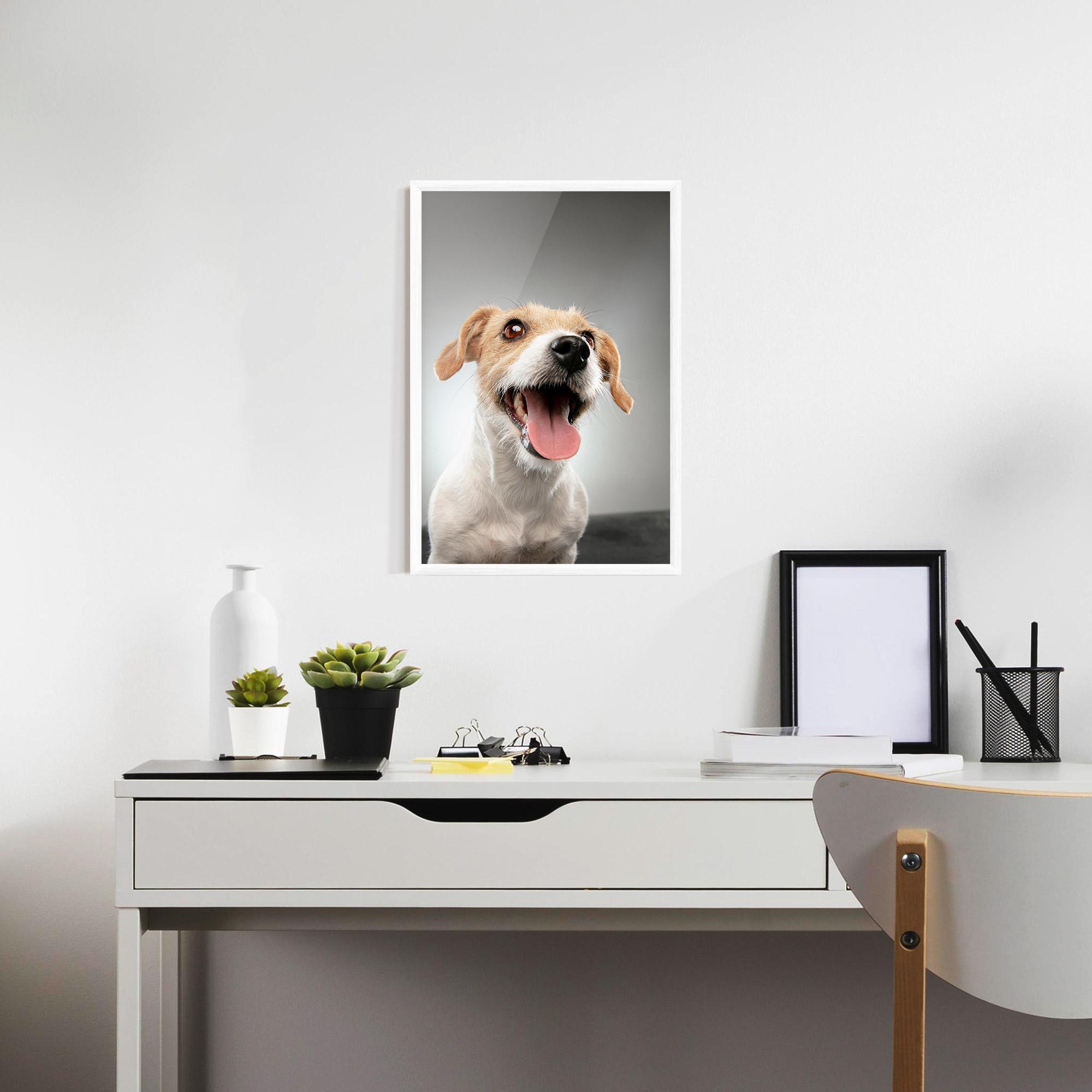 Poster Înrămat Jack Russell Terrier mockup 7