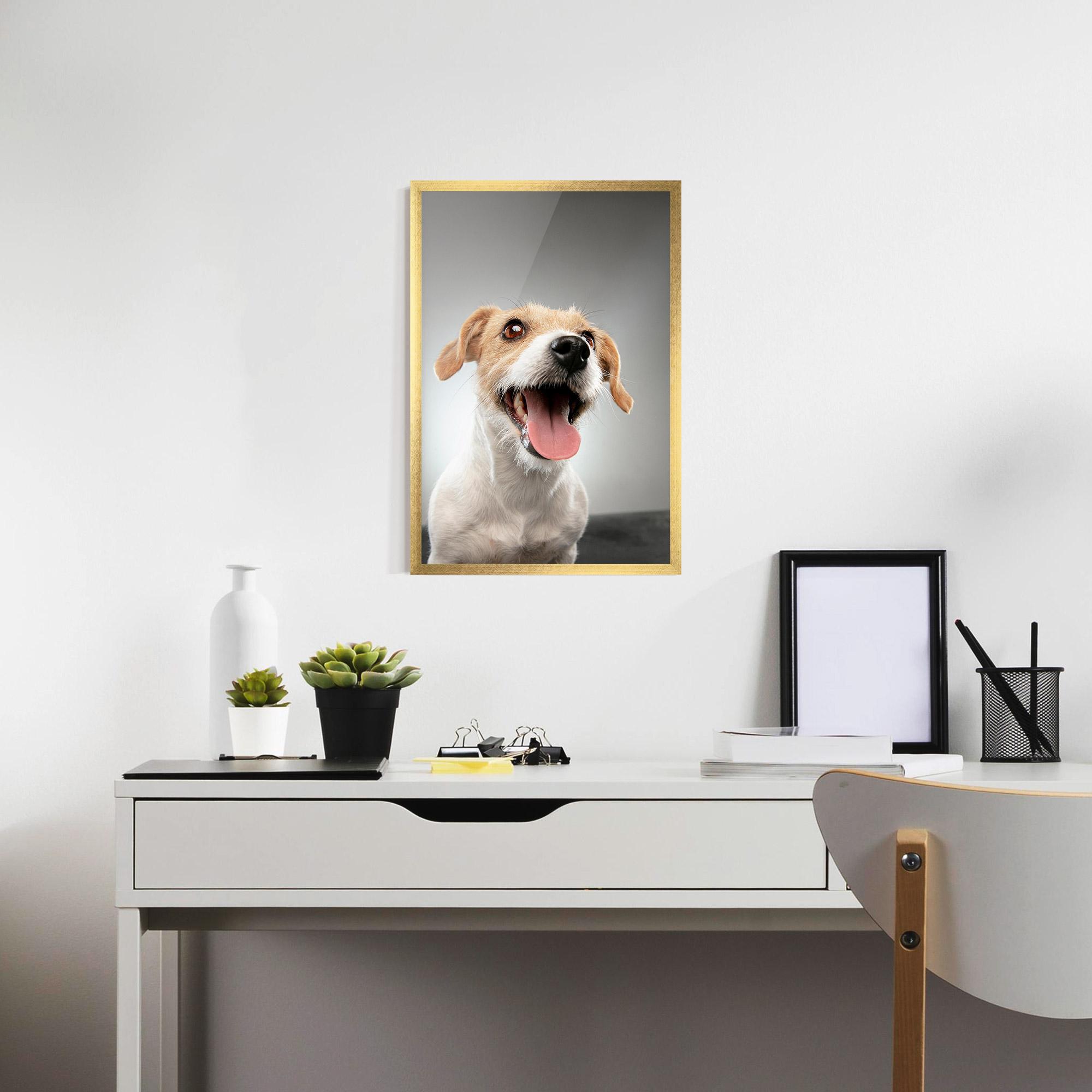 Poster Înrămat Jack Russell Terrier mockup 7