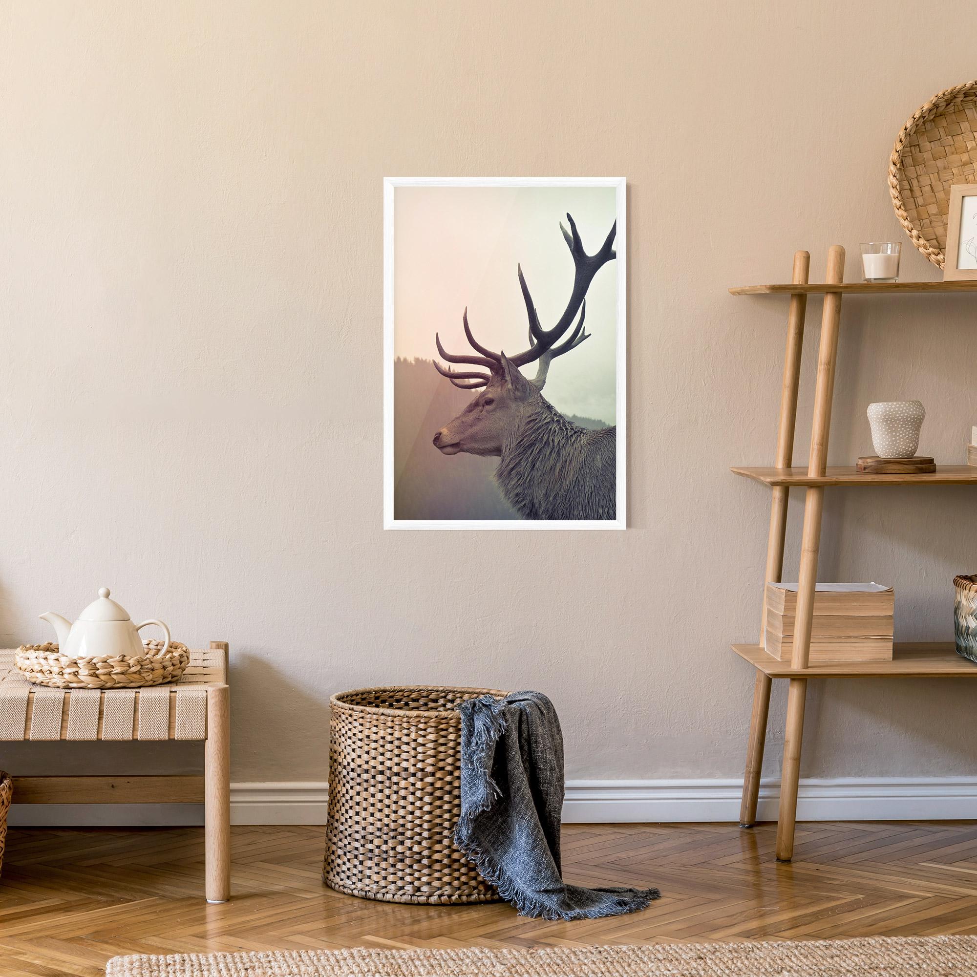 Poster Înrămat King Of The Forest mockup 9