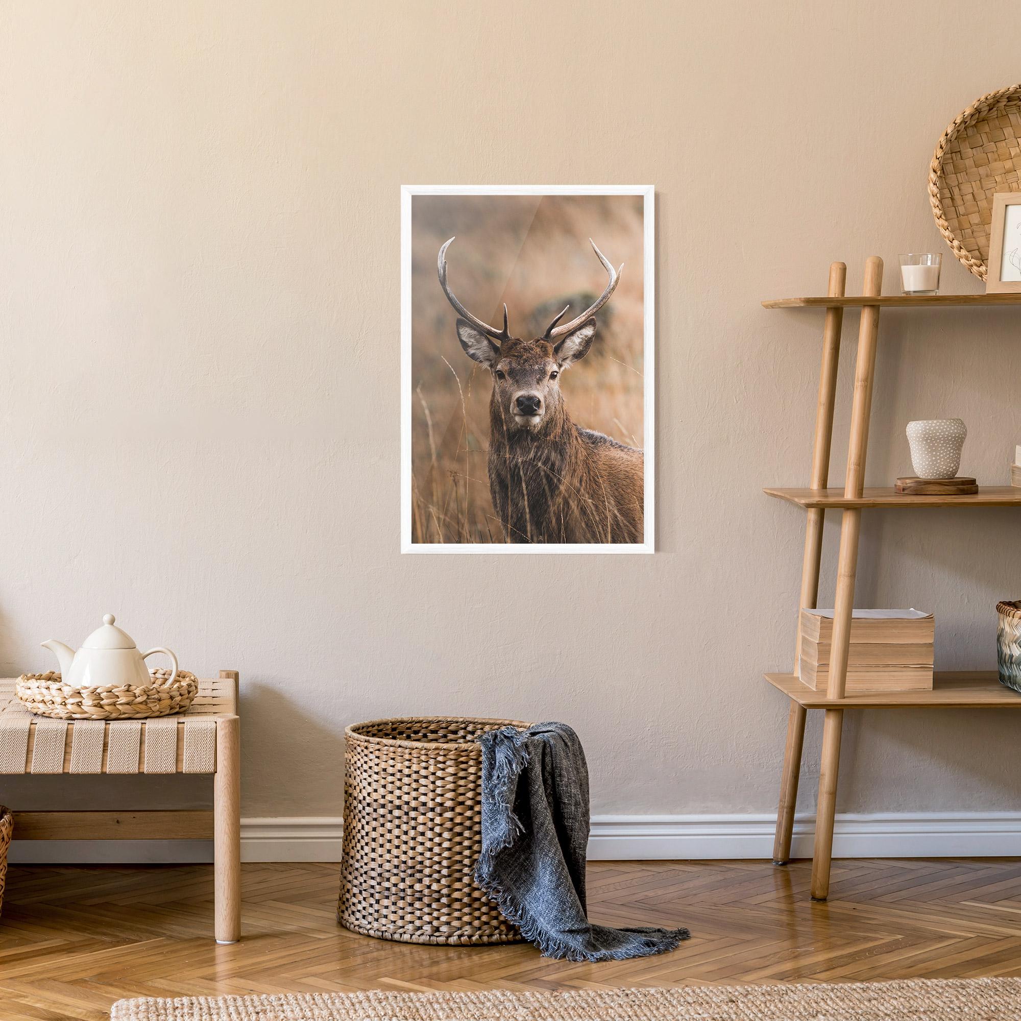 Poster Înrămat Majestic Deer mockup 9