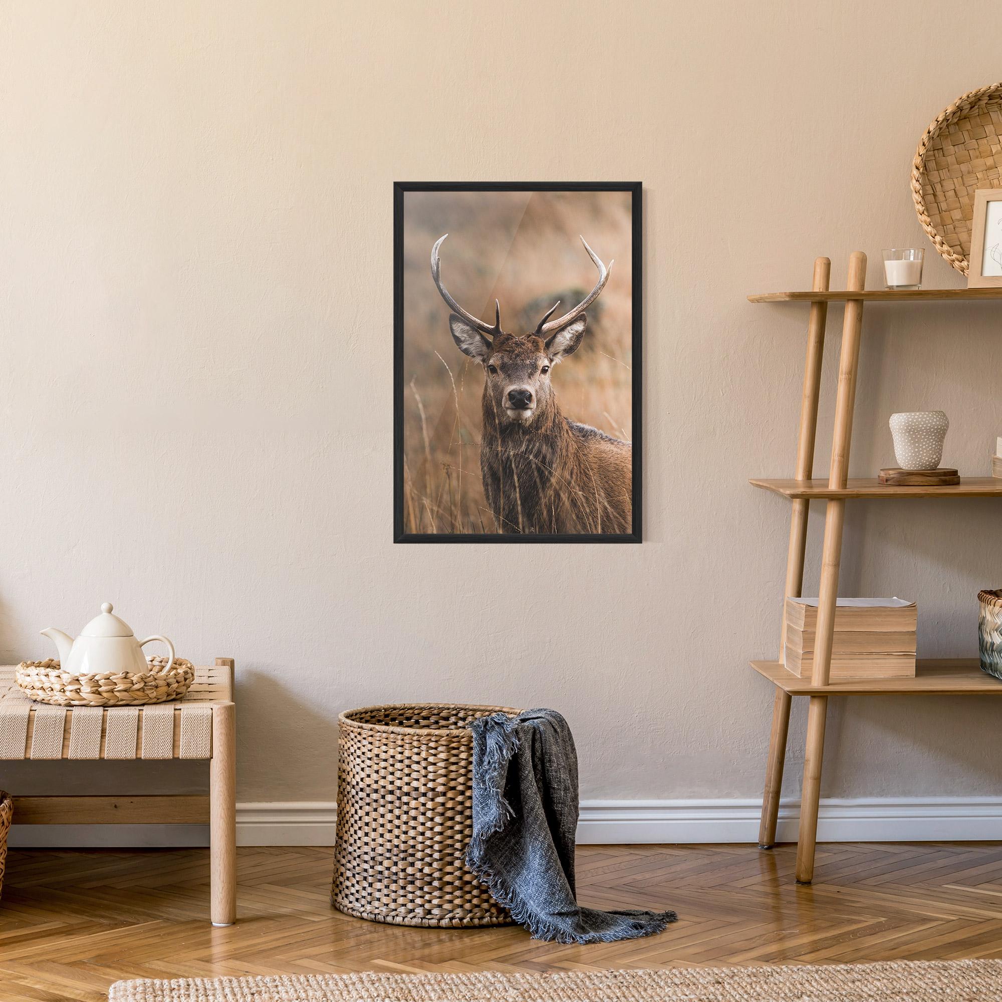 Poster Înrămat Majestic Deer mockup 9