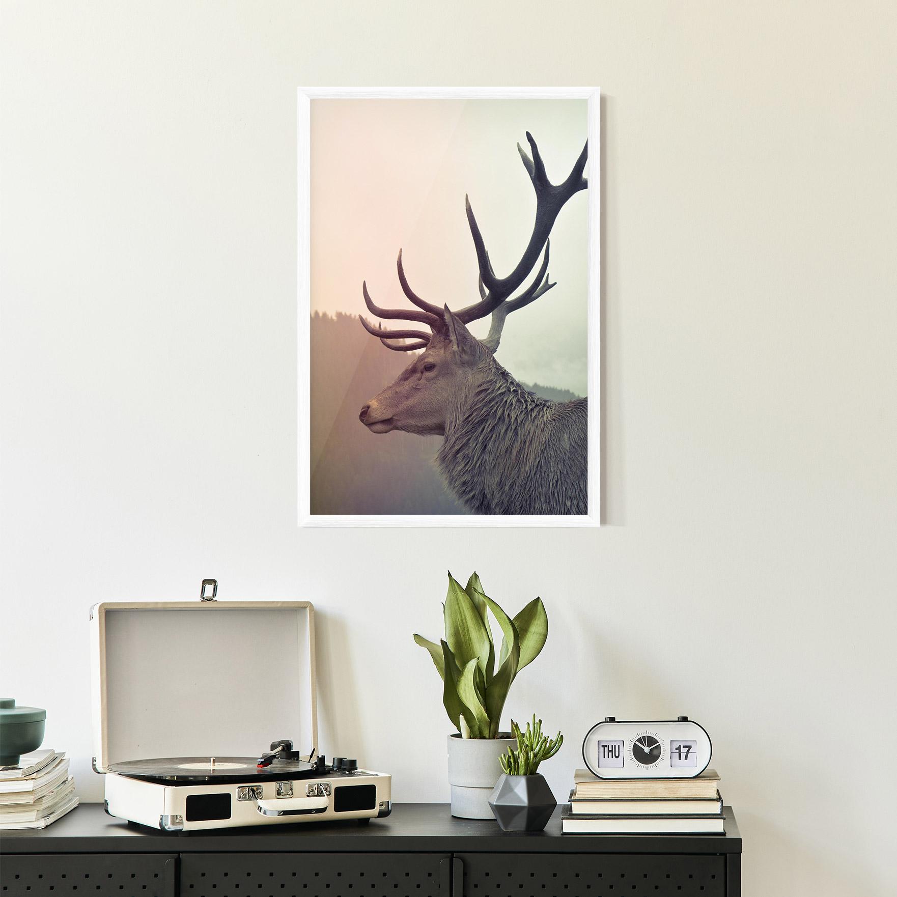 Poster Înrămat King Of The Forest mockup 2