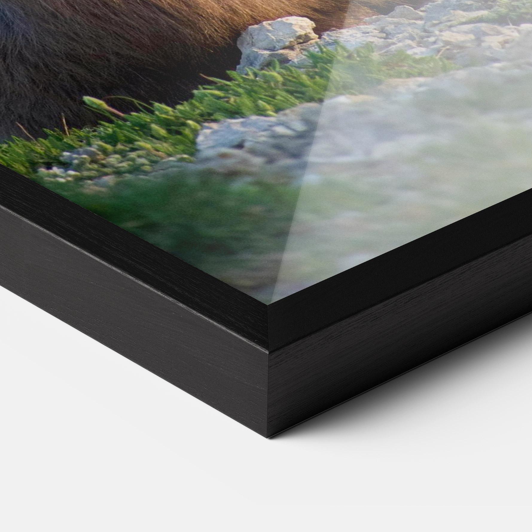 Poster Înrămat Mountain Goat mockup 3