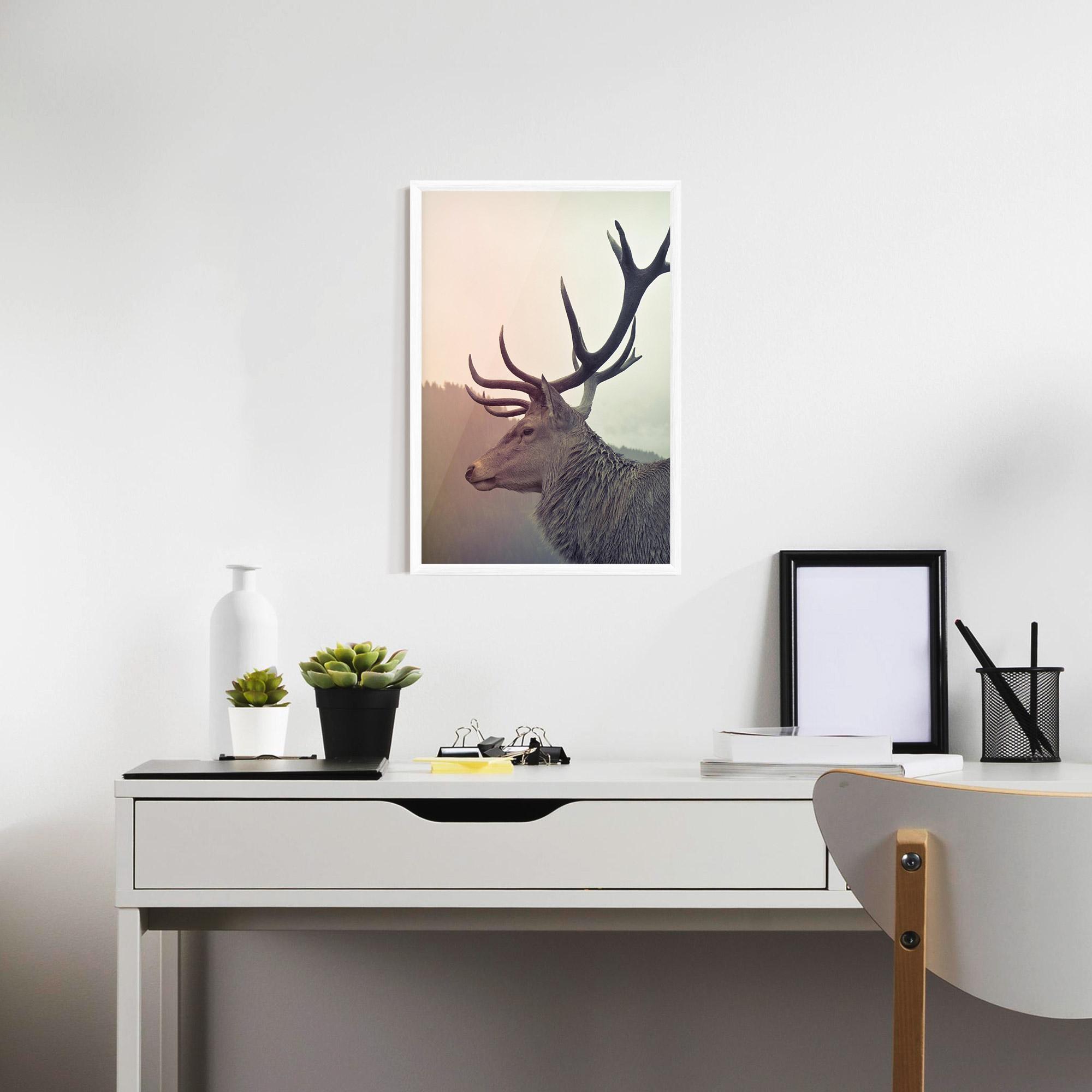 Poster Înrămat King Of The Forest mockup 7