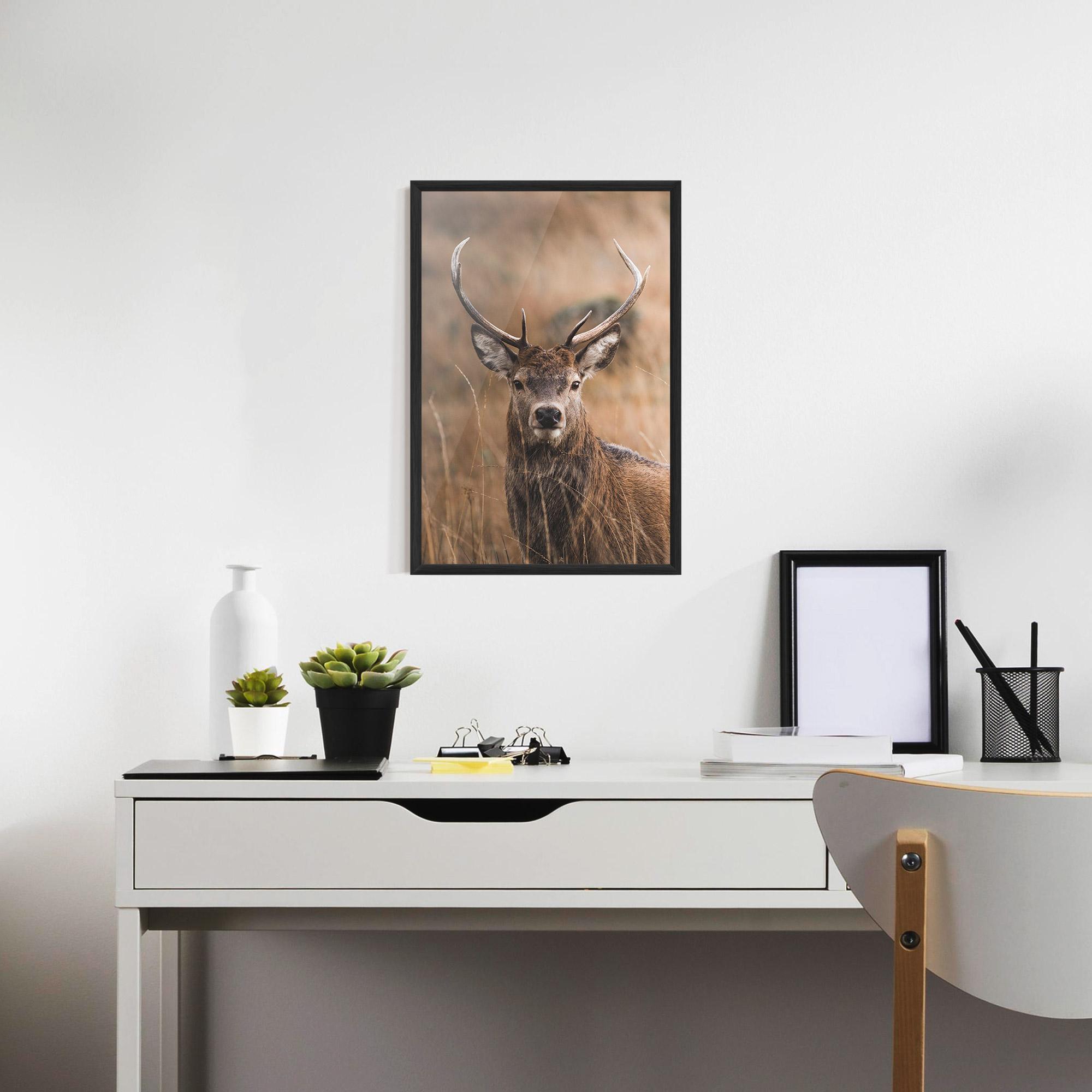 Poster Înrămat Majestic Deer mockup 7