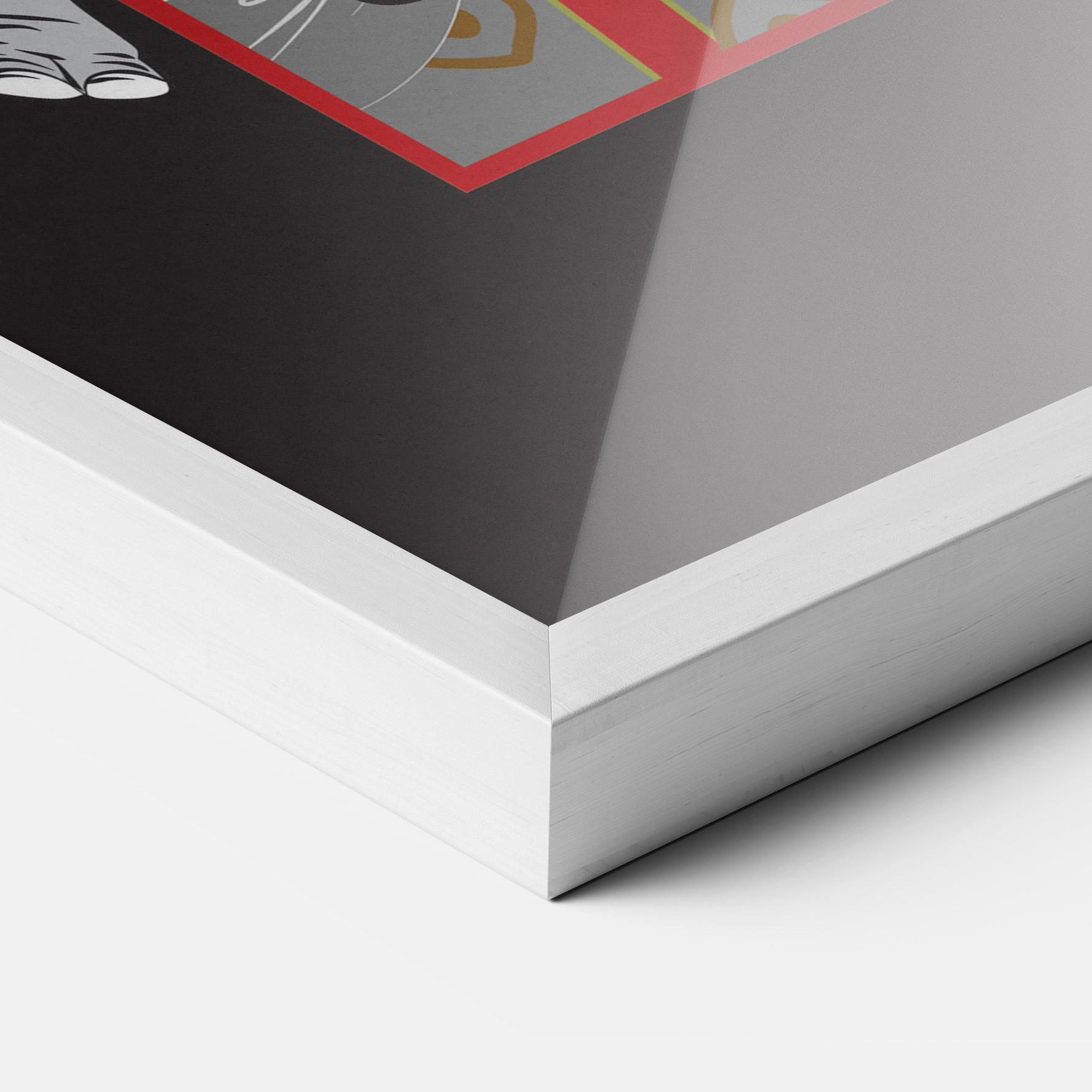 Poster Înrămat Asian Elephant mockup 3