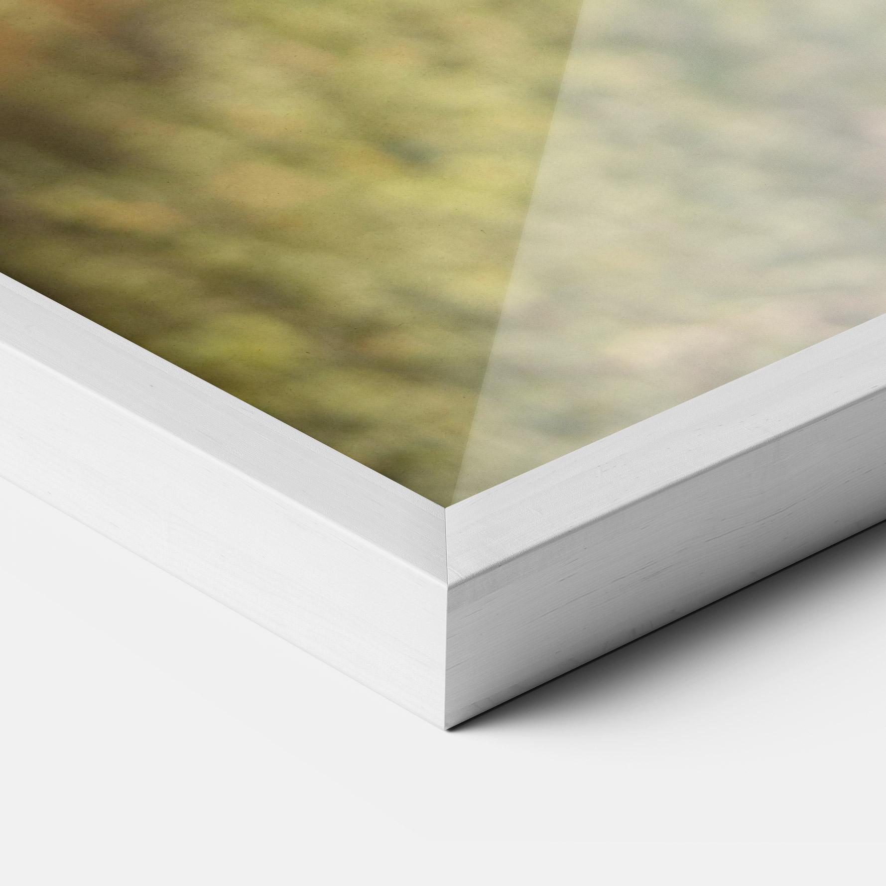 Poster Înrămat Elephant Mouth Close Up mockup 3