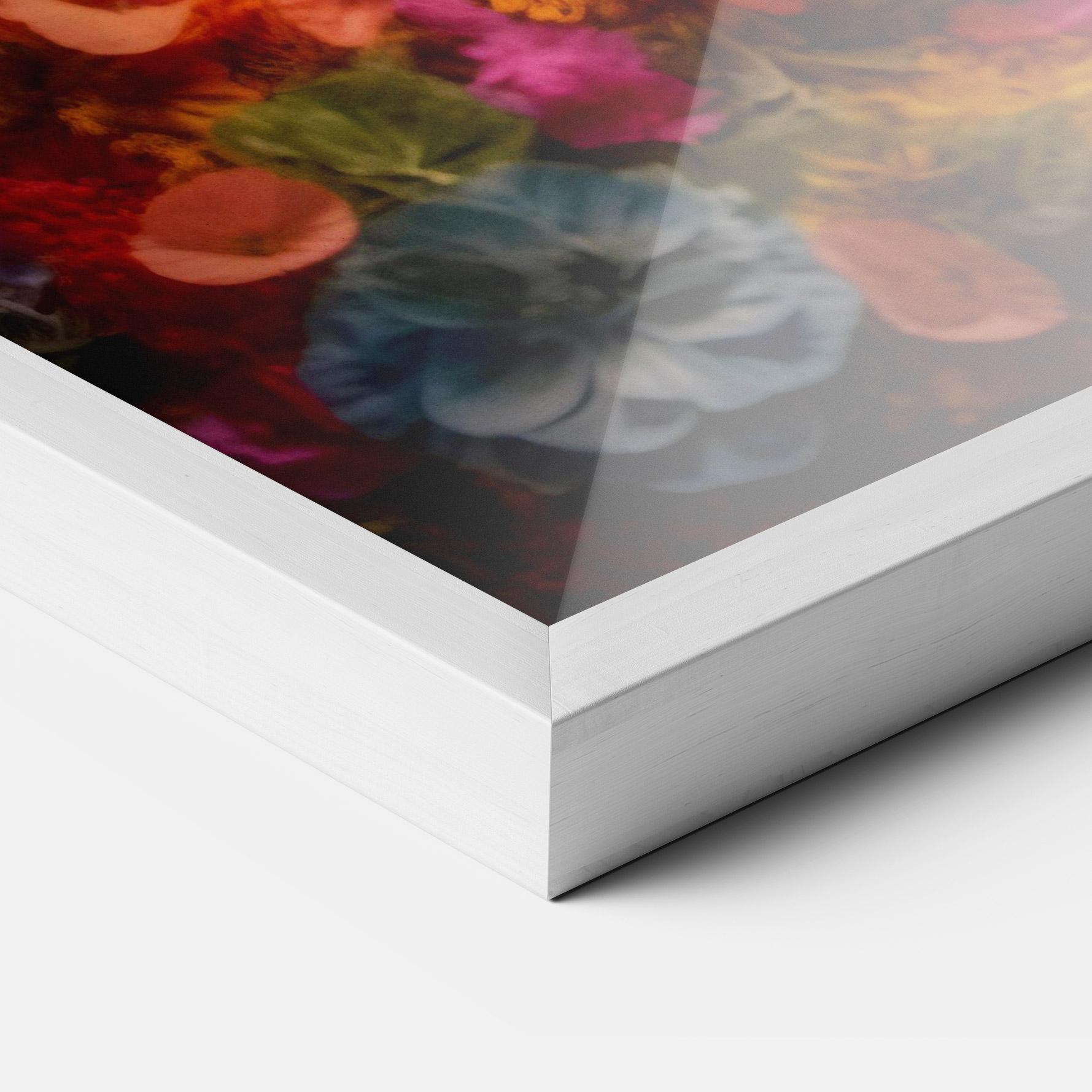 Poster Înrămat Flower Elephant mockup 3