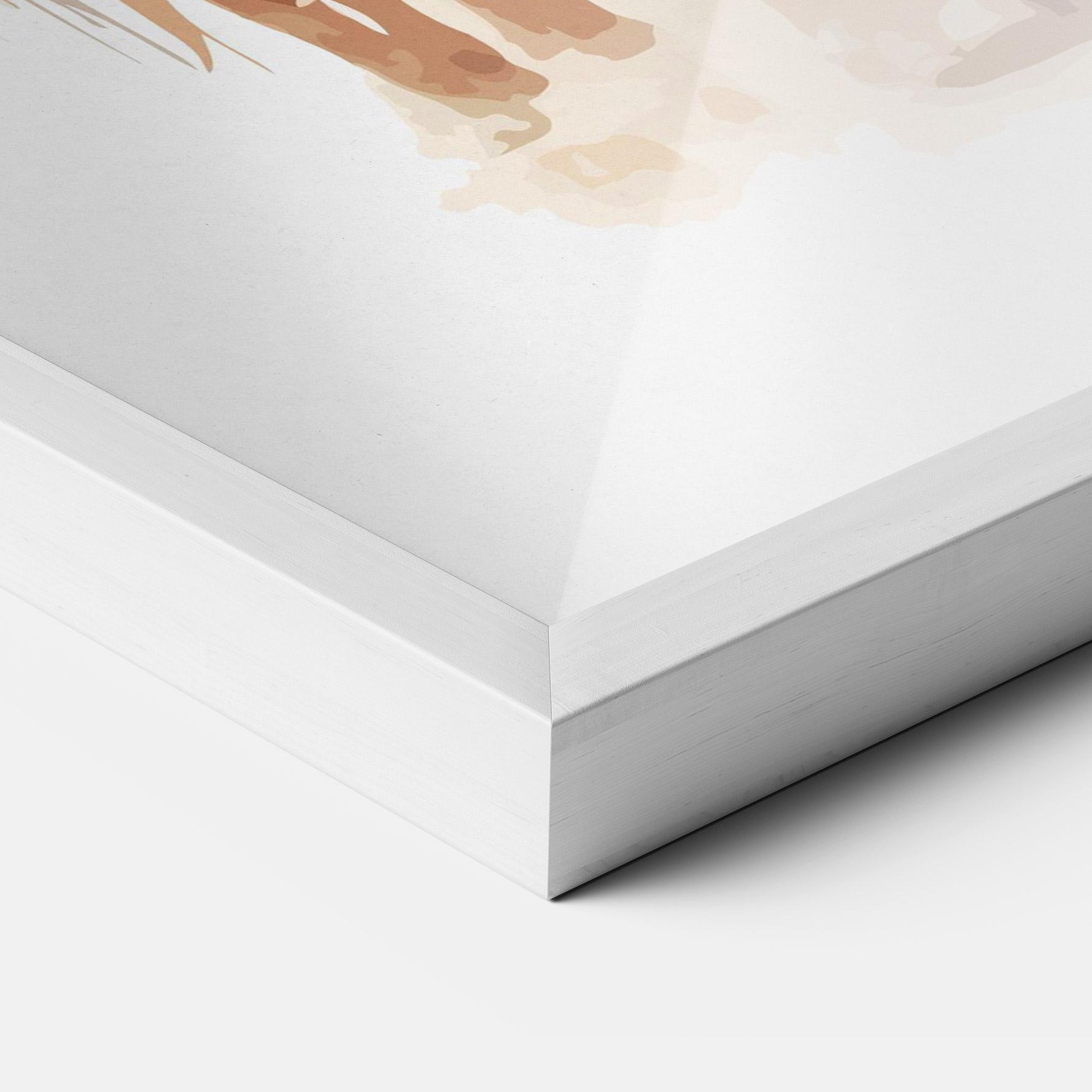 Poster Înrămat Safari Animal mockup 3