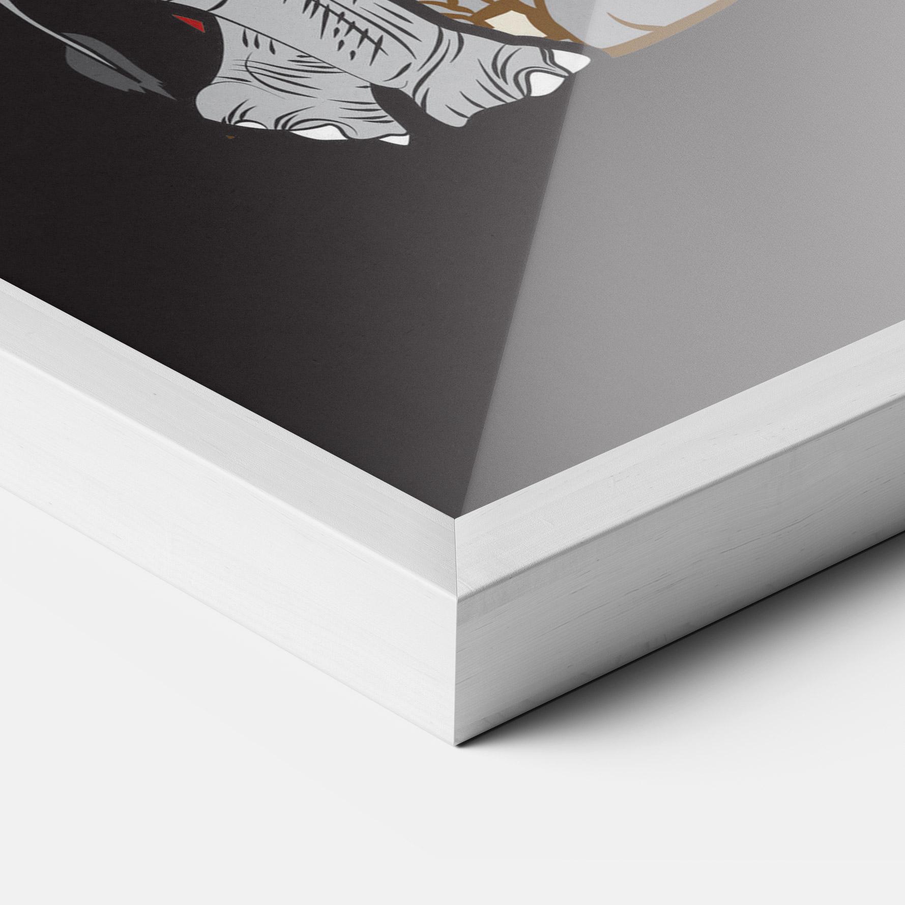 Poster Înrămat Three Elephant mockup 3