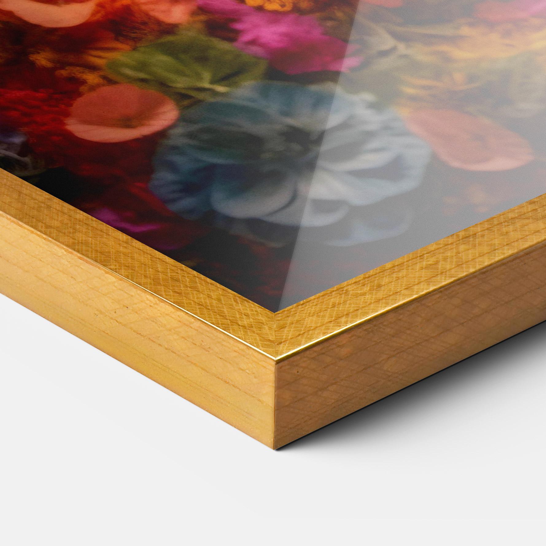 Poster Înrămat Flower Elephant mockup 3