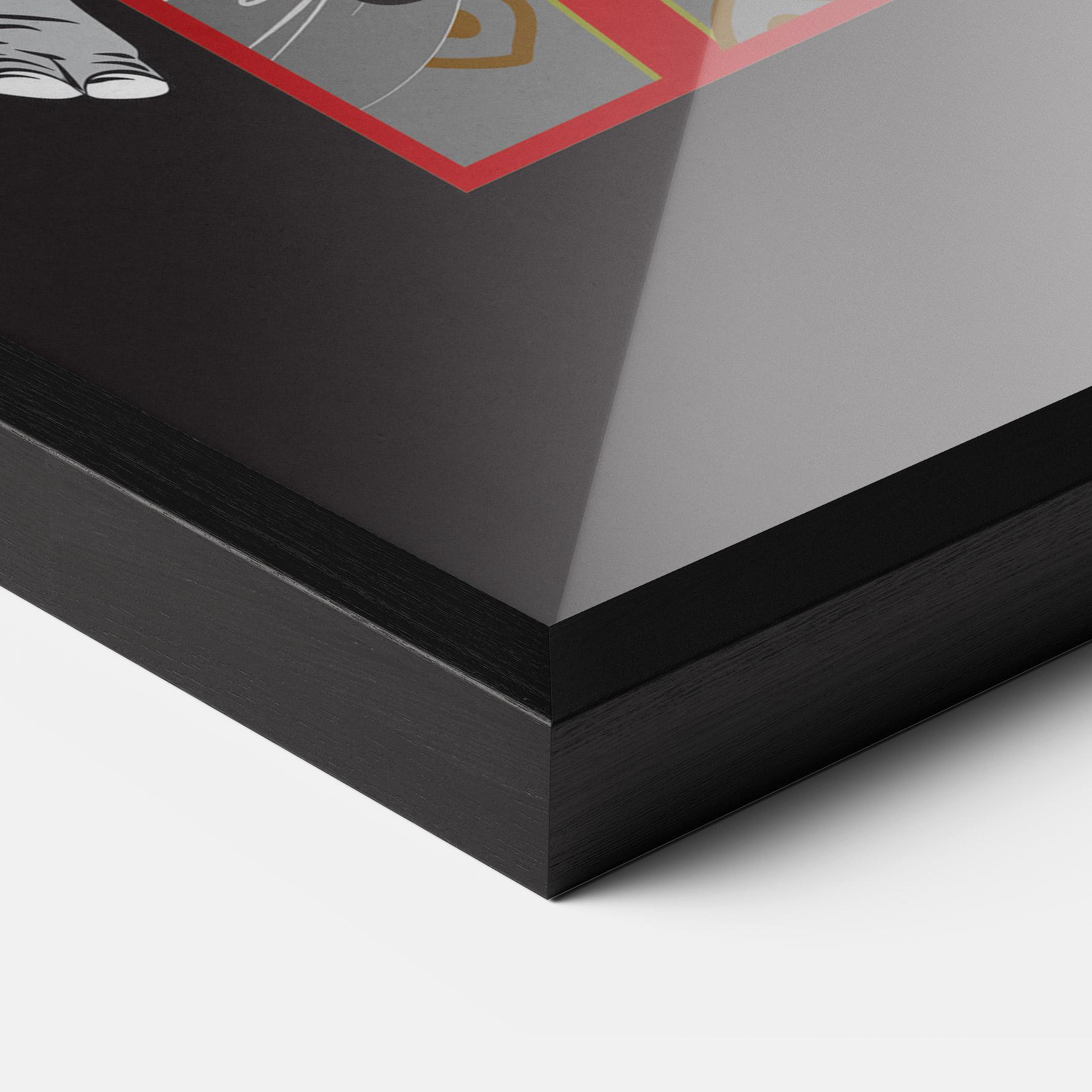 Poster Înrămat Asian Elephant mockup 3