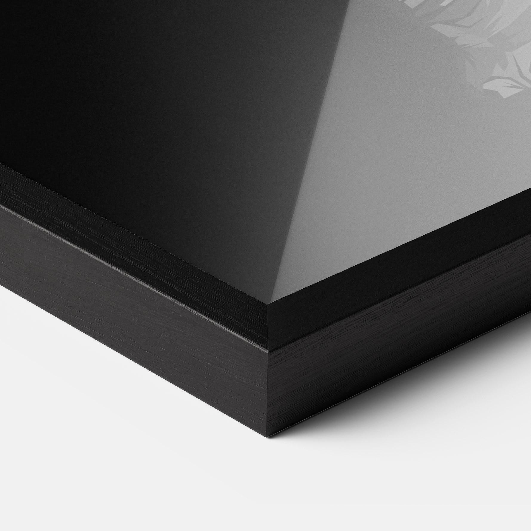 Poster Înrămat Beautiful Grey Elephant mockup 3