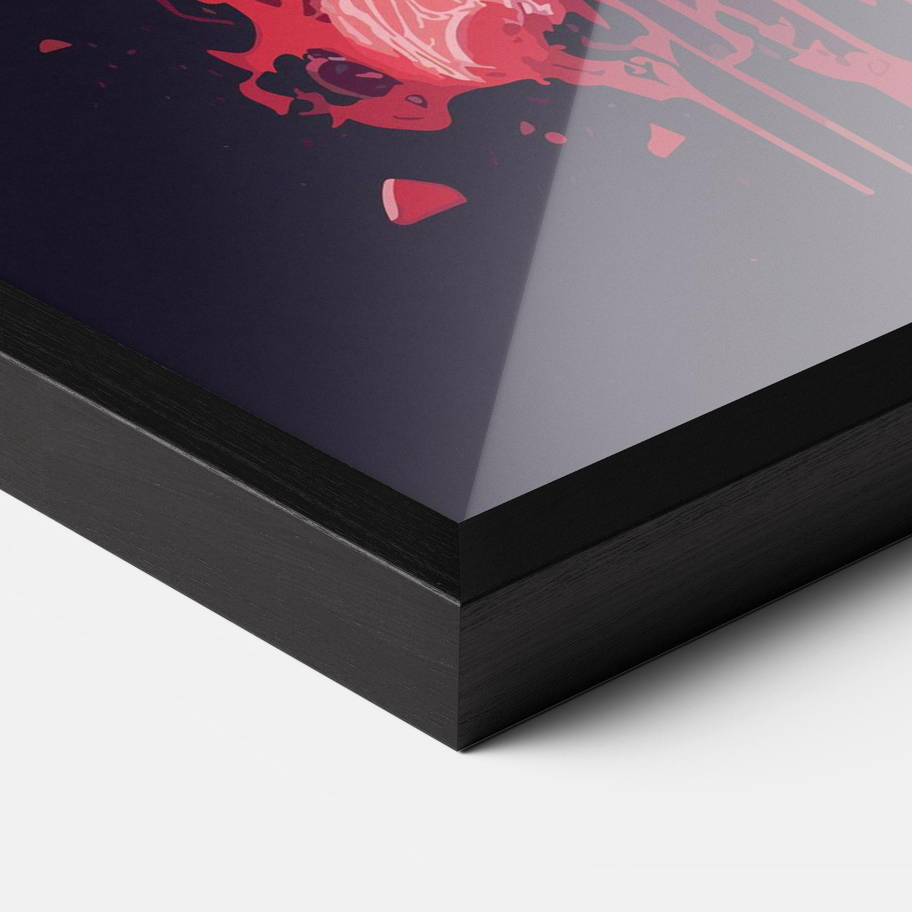 Poster Înrămat Bloody Elephant mockup 3