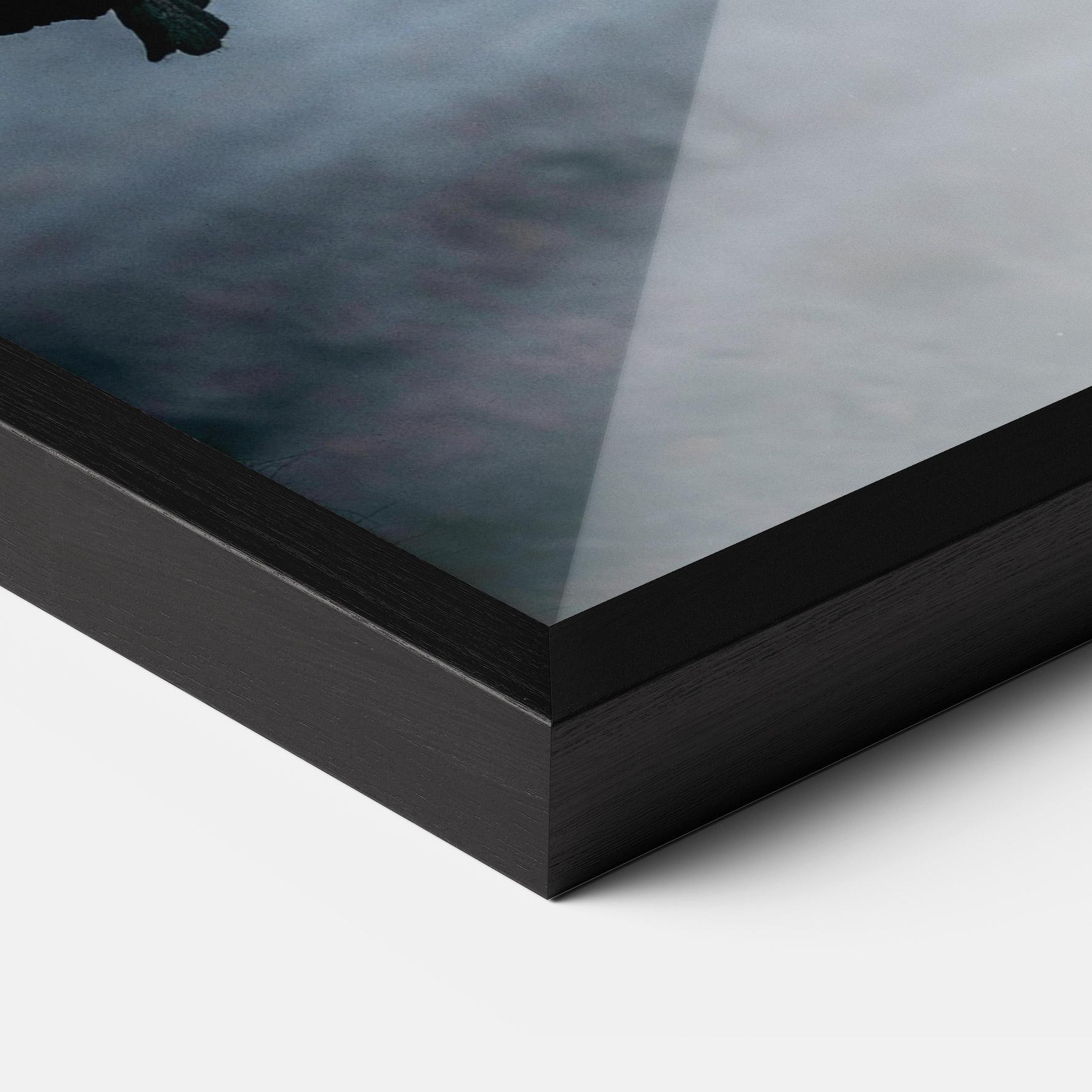 Poster Înrămat Close Grey Eelephant mockup 3