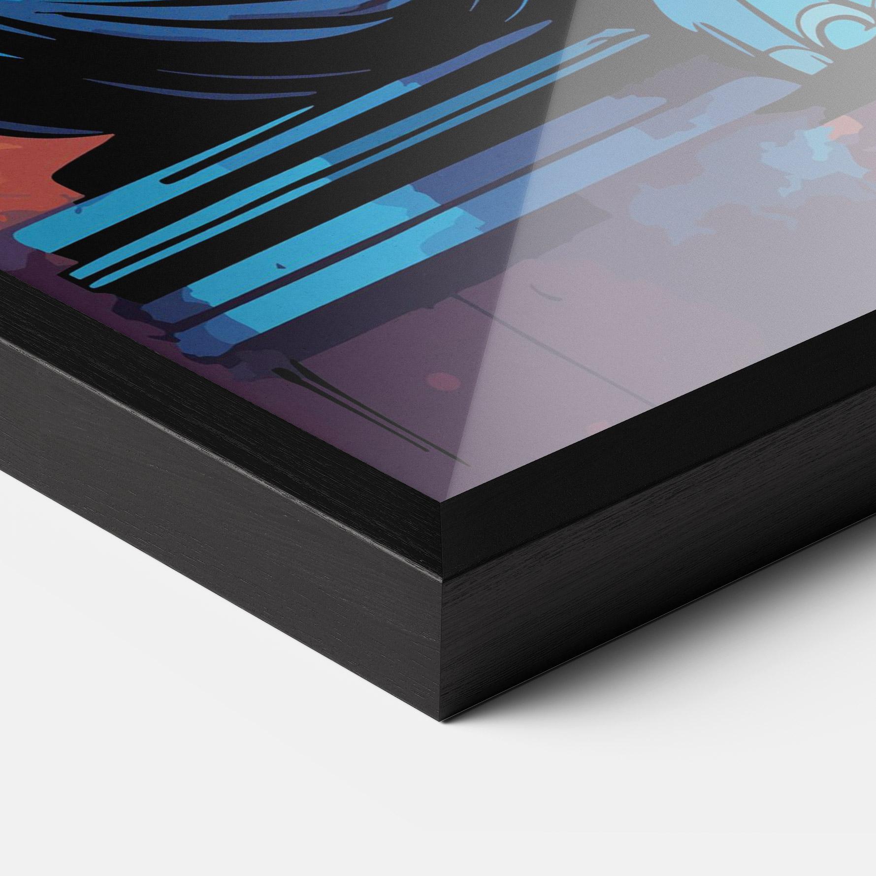 Poster Înrămat Colorful Chaturthi mockup 3