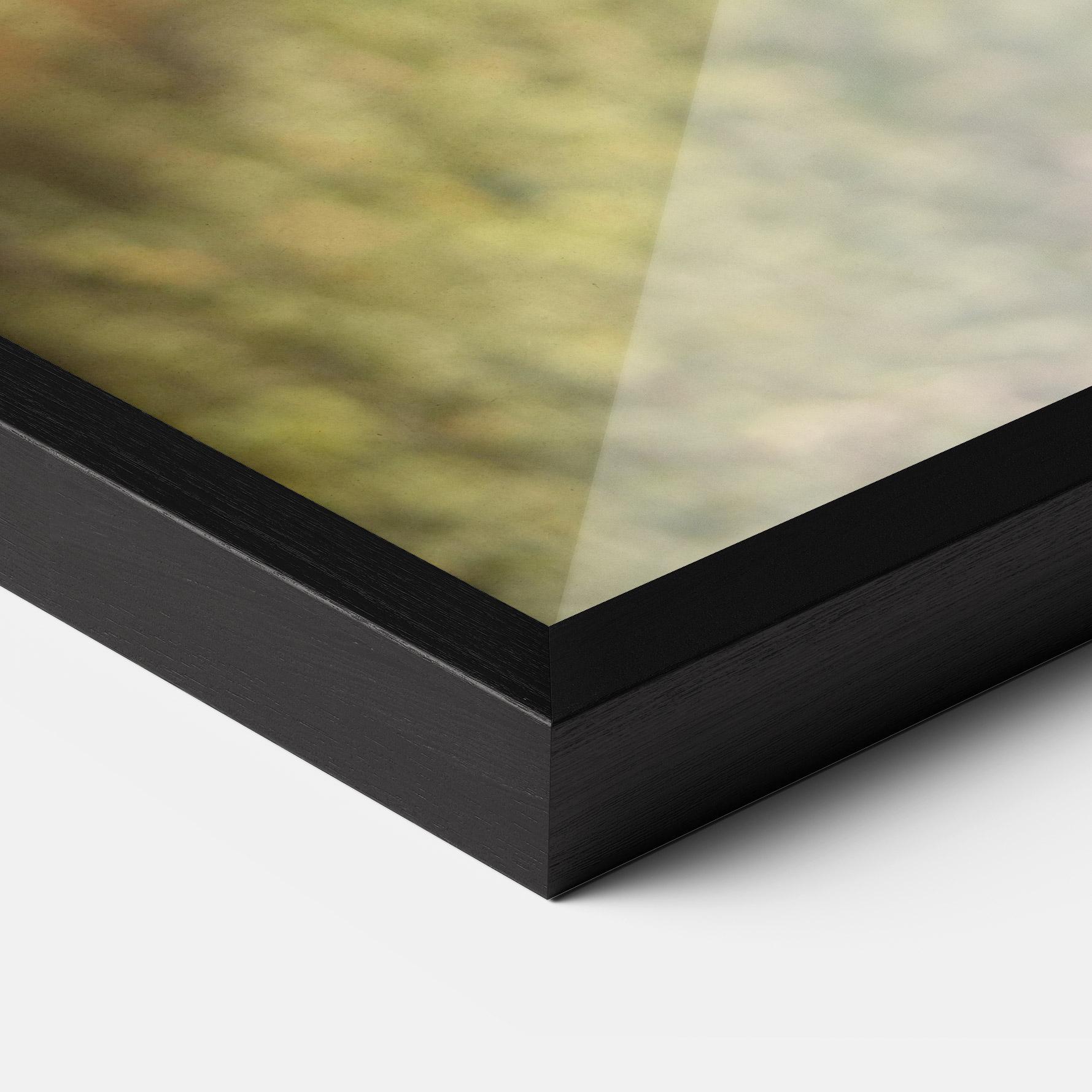 Poster Înrămat Elephant Mouth Close Up mockup 3