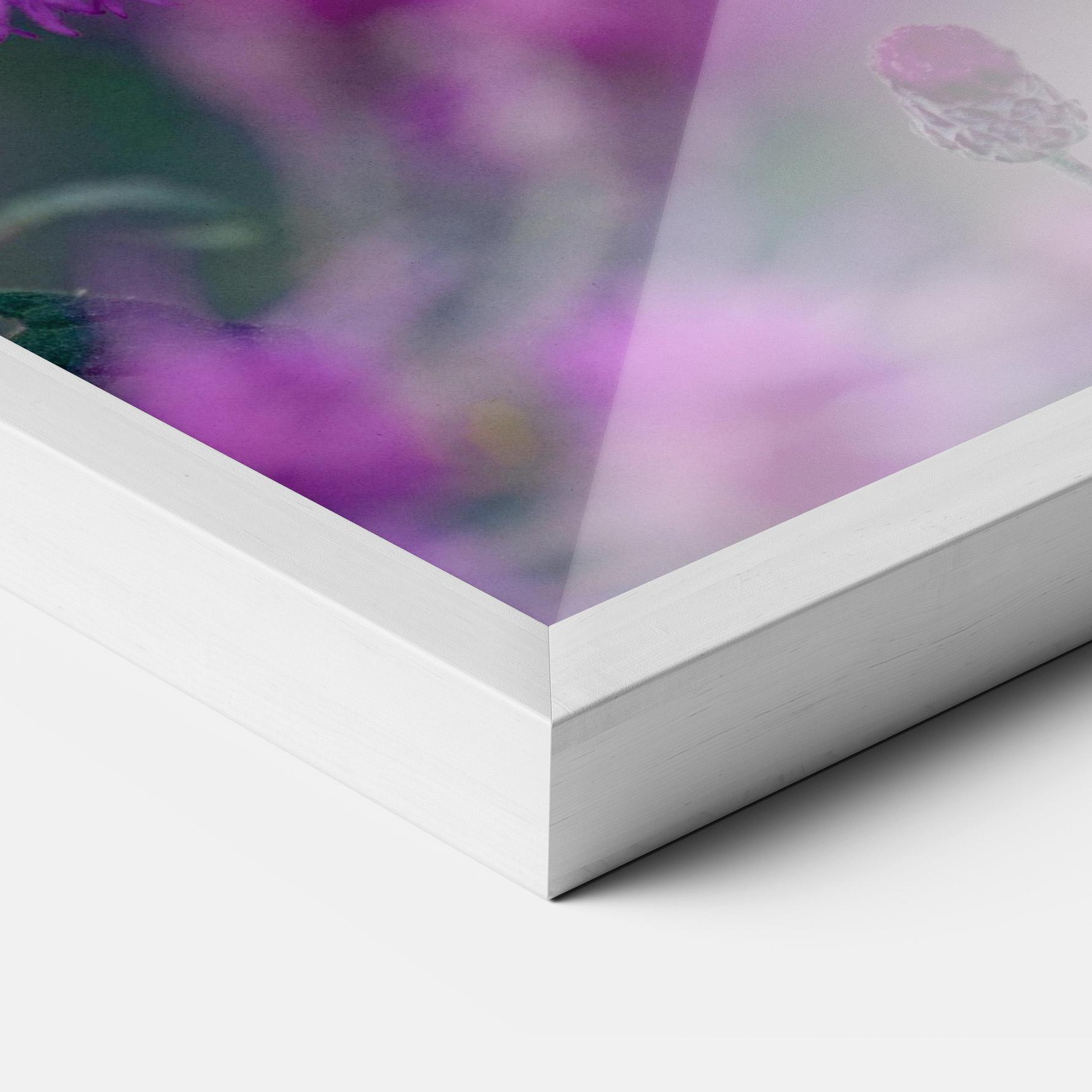 Poster Înrămat Cream Black Butterfly mockup 3