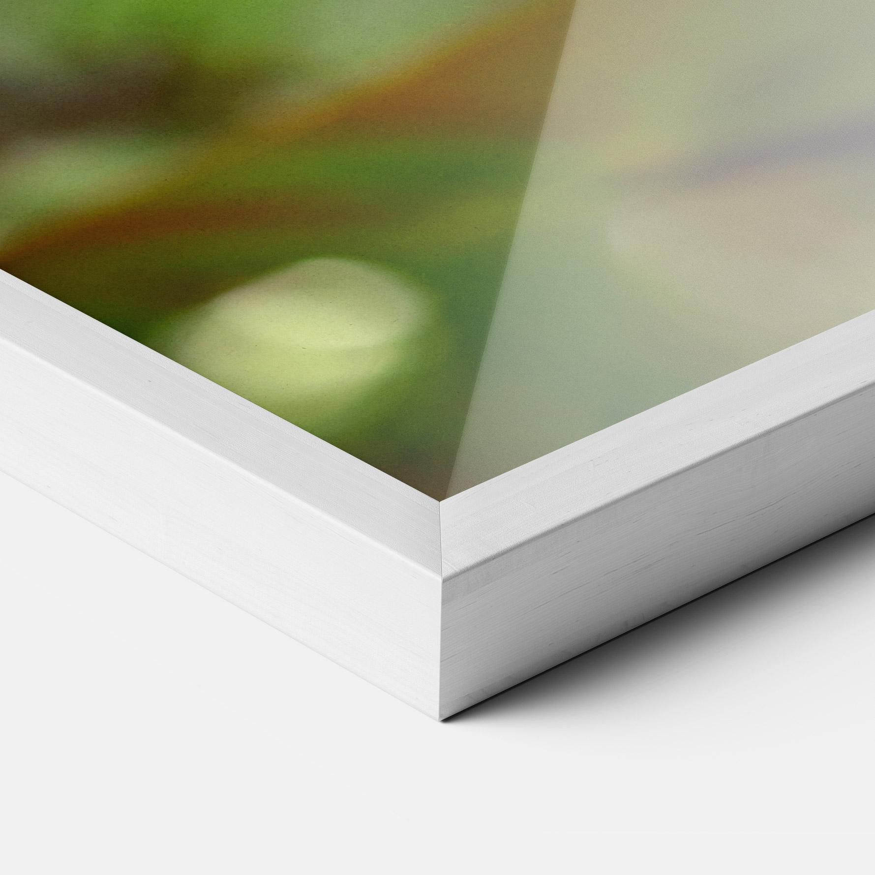 Poster Înrămat Orange Yellow Butterfly mockup 3