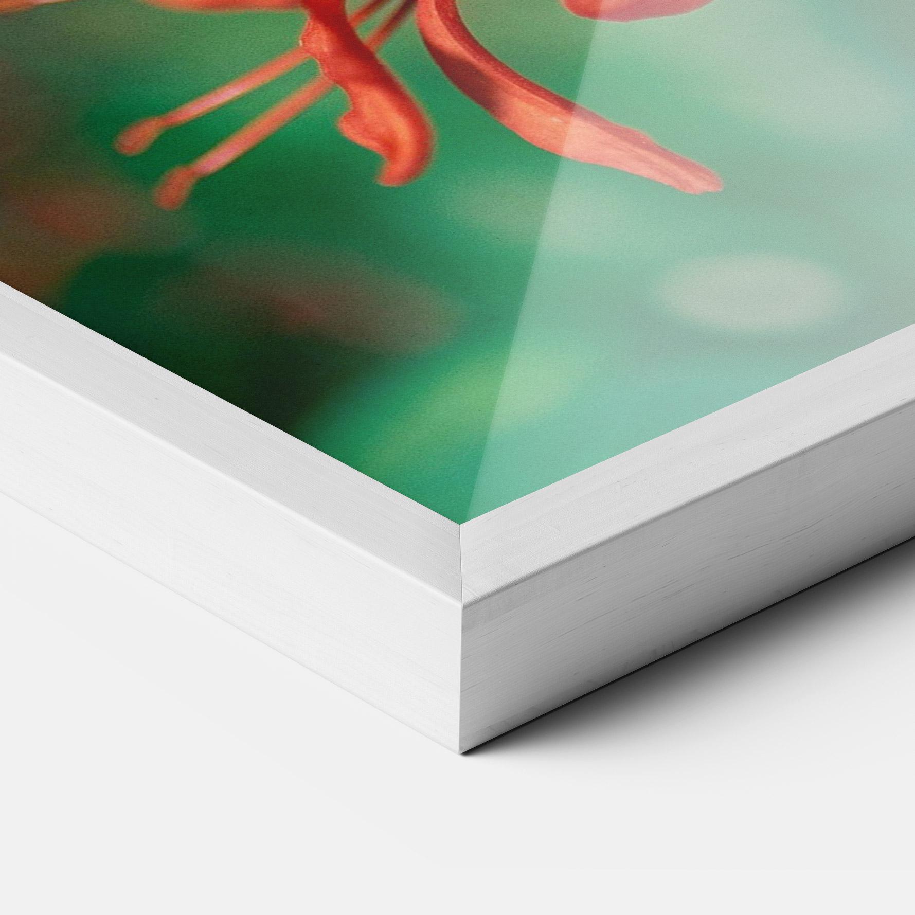 Poster Înrămat Small Orange Butterfly mockup 3