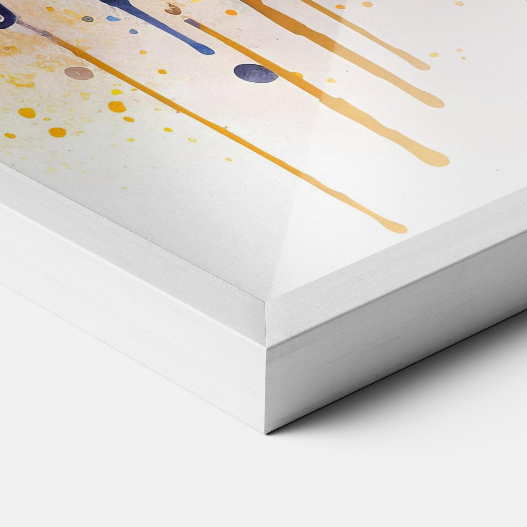 Poster Înrămat Watercolor Butterfly mockup 3