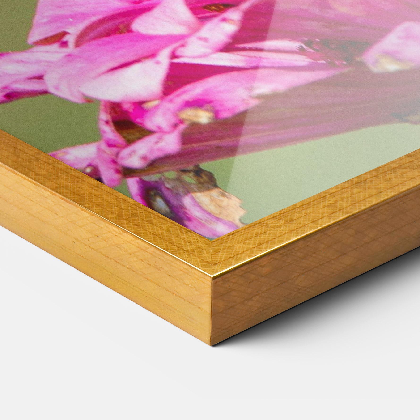 Poster Înrămat Blue Grey Butterfly mockup 3