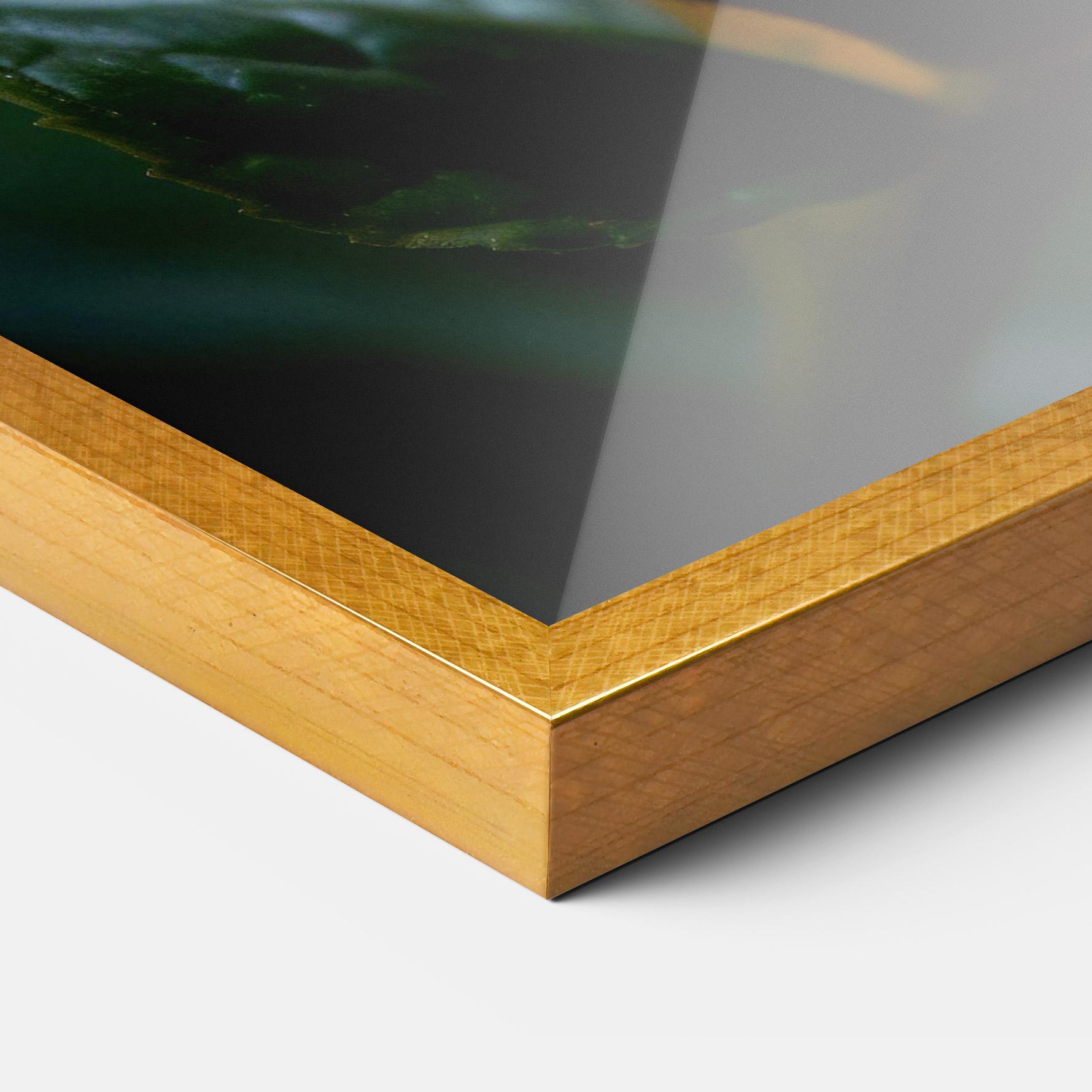 Poster Înrămat Blue Red Butterfly mockup 3