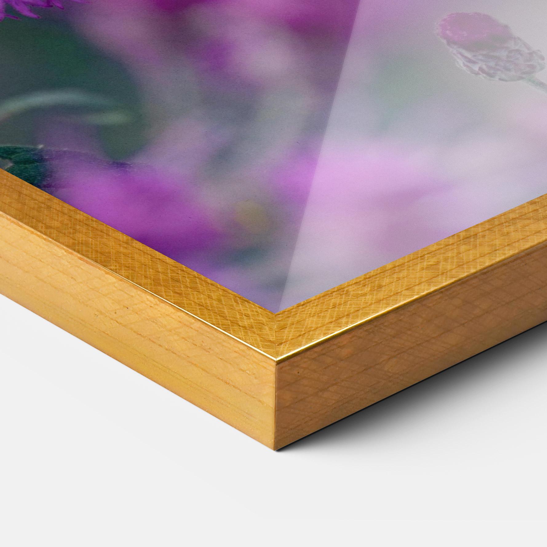 Poster Înrămat Cream Black Butterfly mockup 3