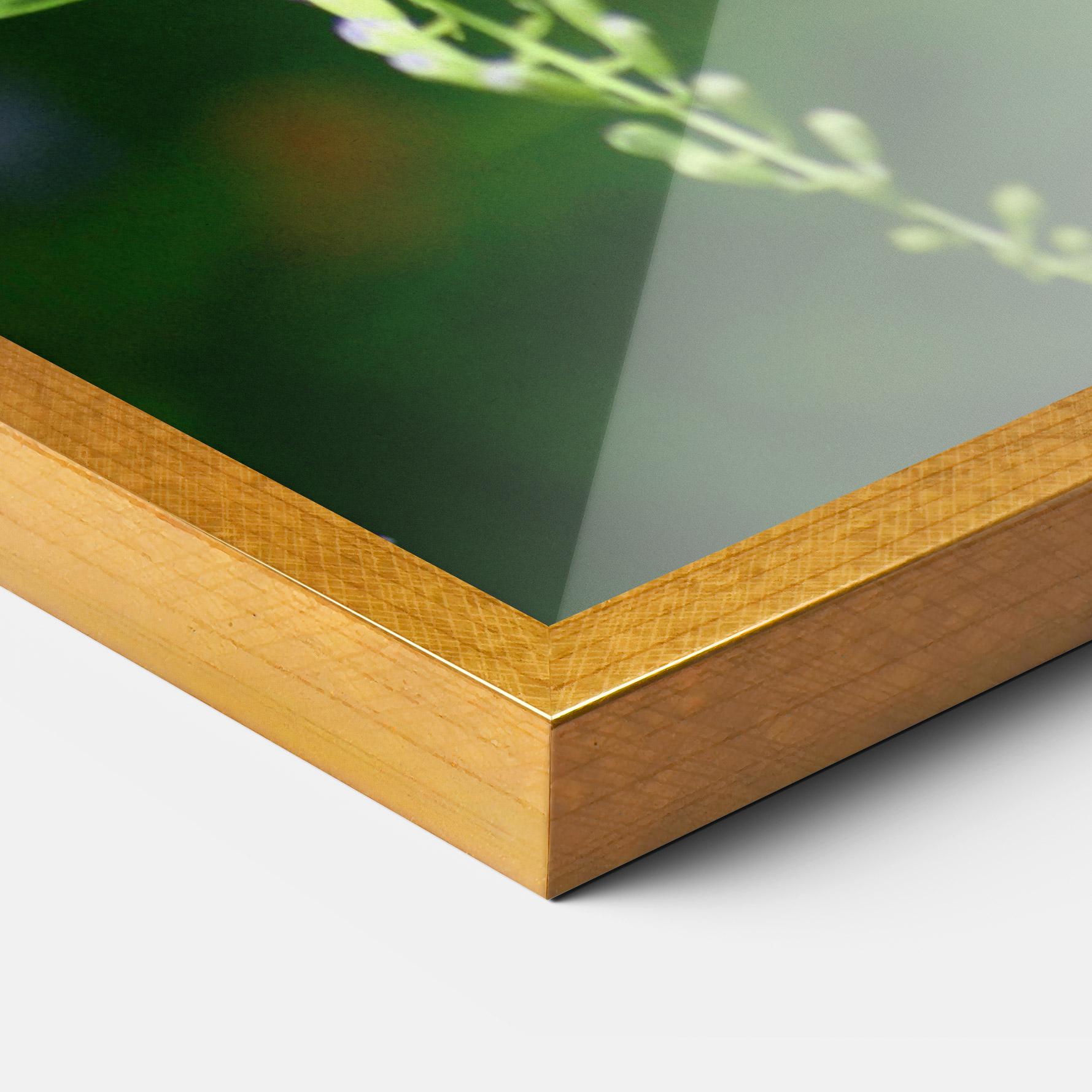 Poster Înrămat Pretty White Butterfly mockup 3