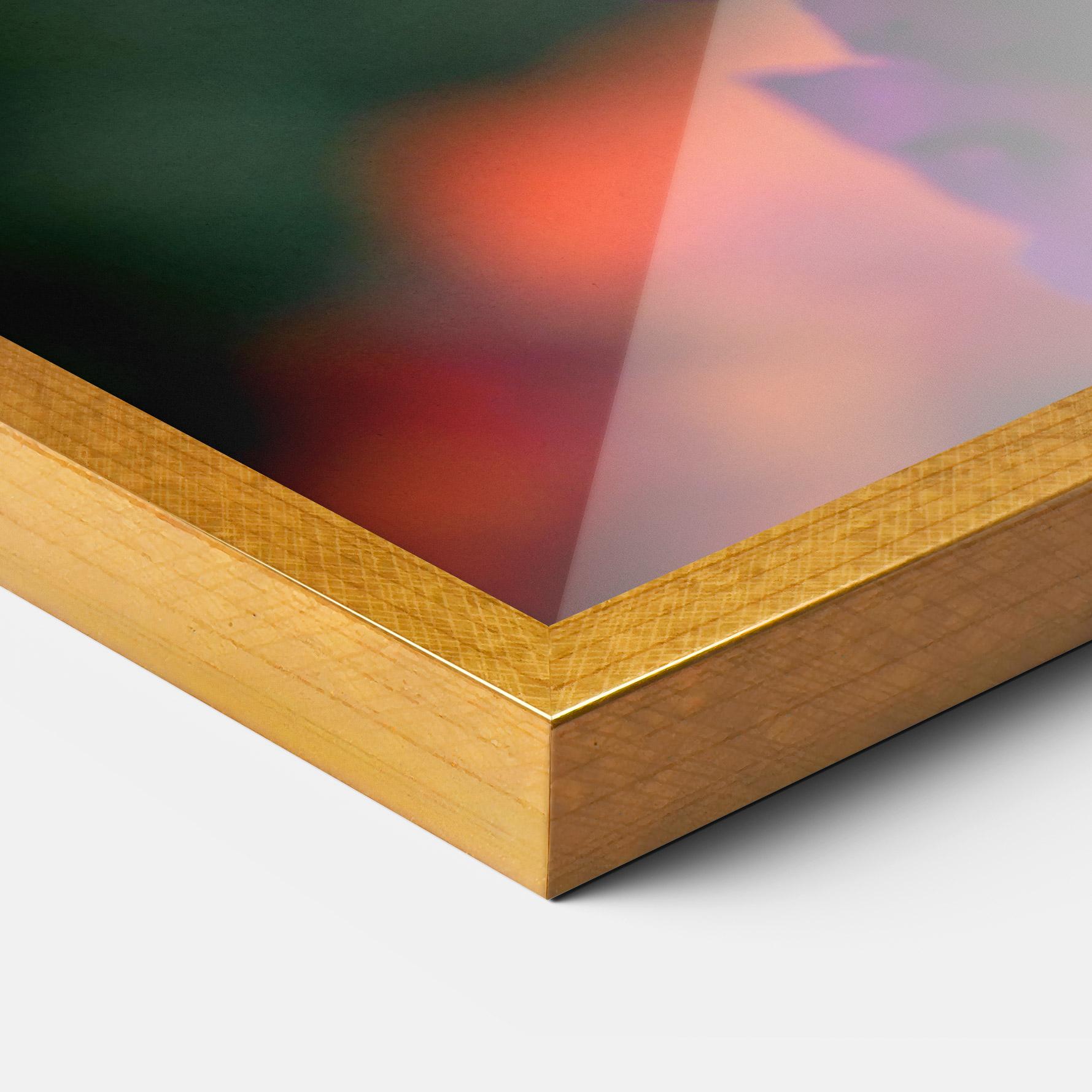 Poster Înrămat Red Blue Butterfly mockup 3