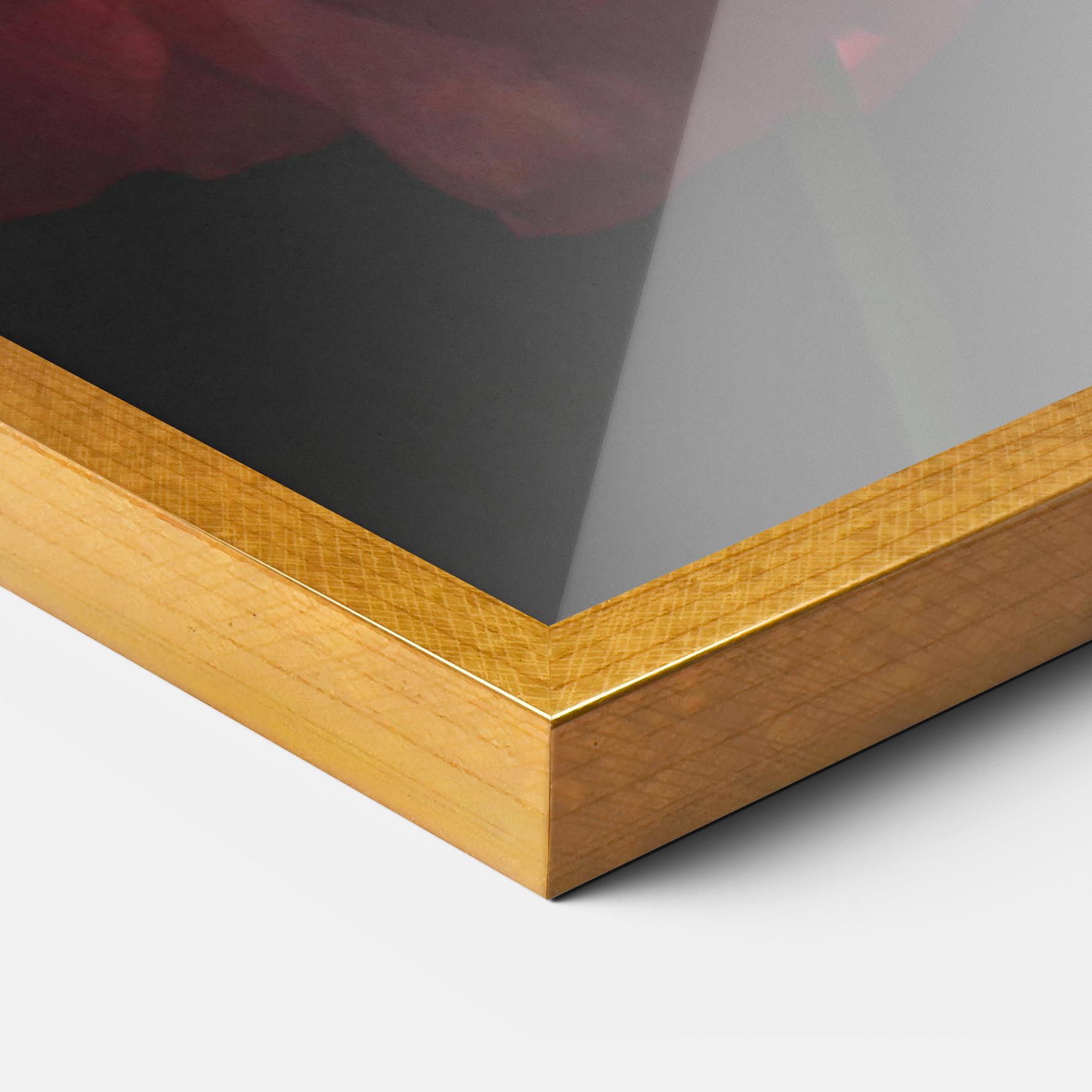 Poster Înrămat Rose Butterfly mockup 3