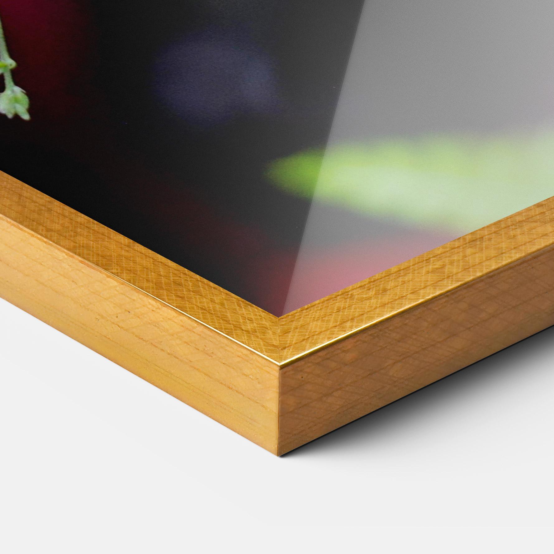 Poster Înrămat Strong Orange Butterfly mockup 3