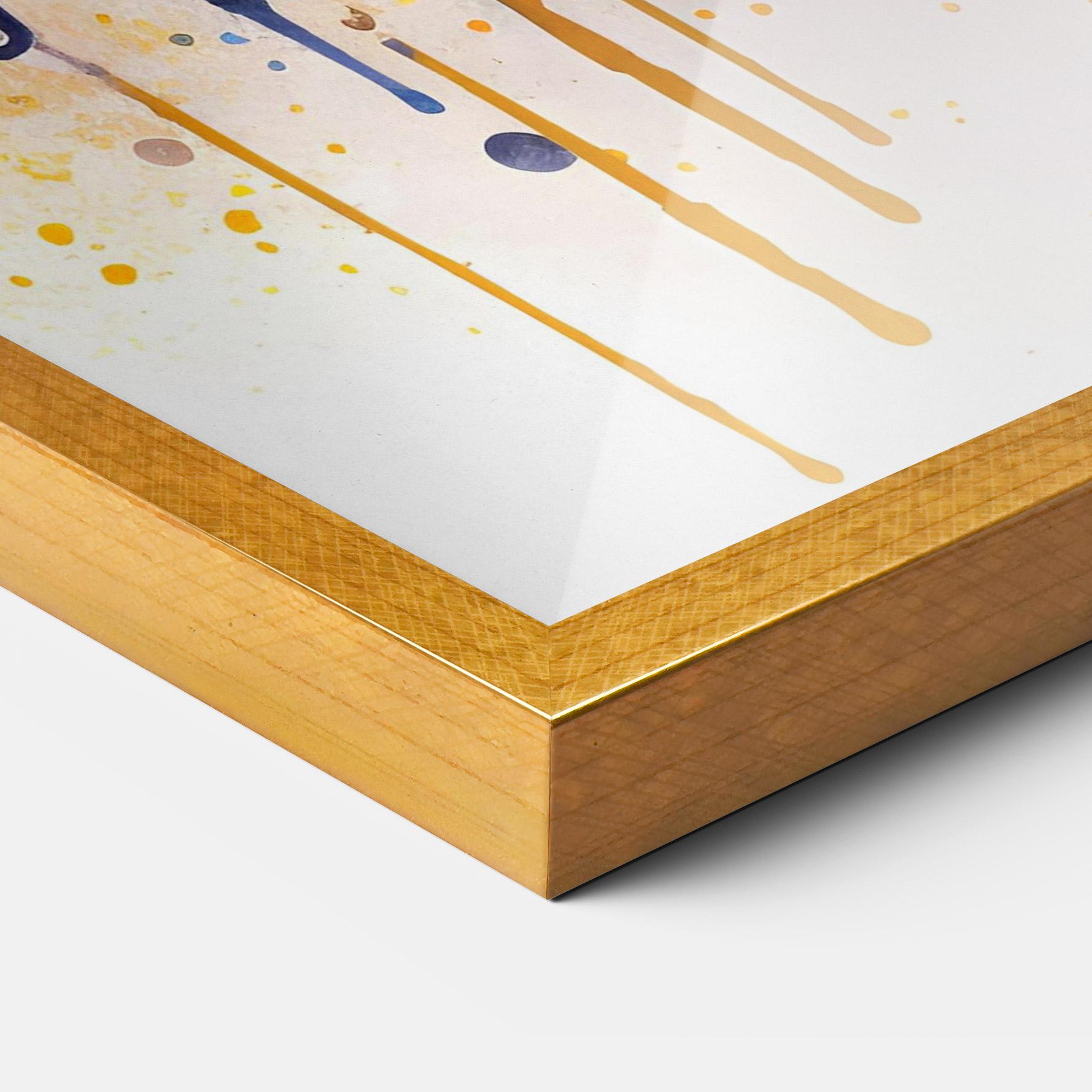 Poster Înrămat Watercolor Butterfly mockup 3