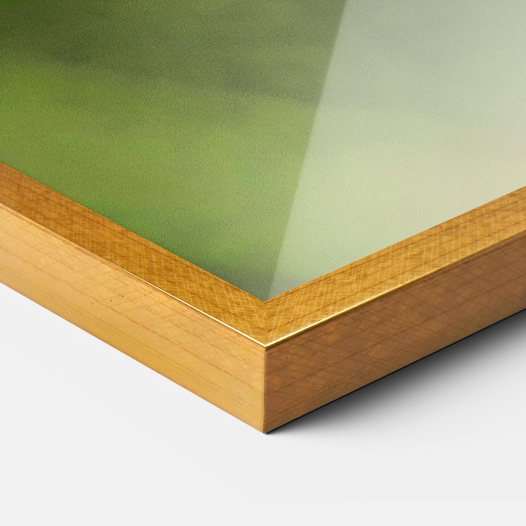 Poster Înrămat Yellow White Butterfly mockup 3