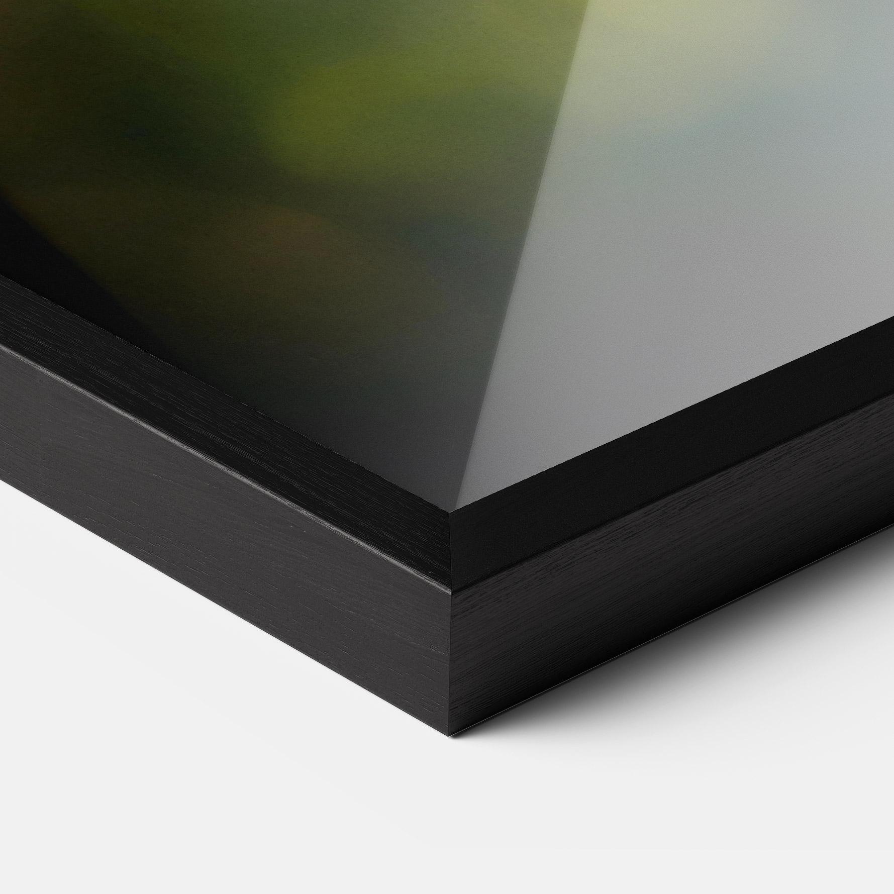 Poster Înrămat Blue Cream Butterfly mockup 3