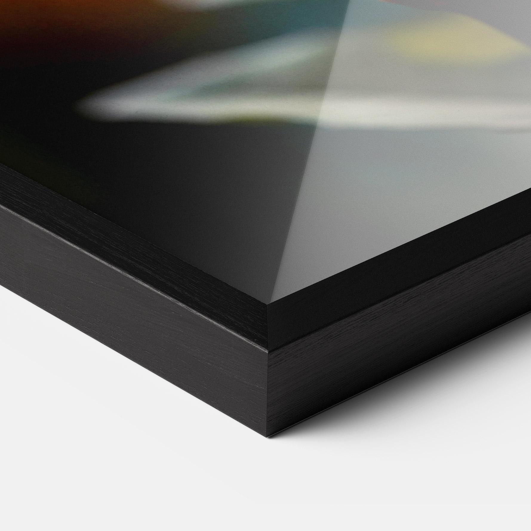 Poster Înrămat Blue Yellow Butterfly mockup 3