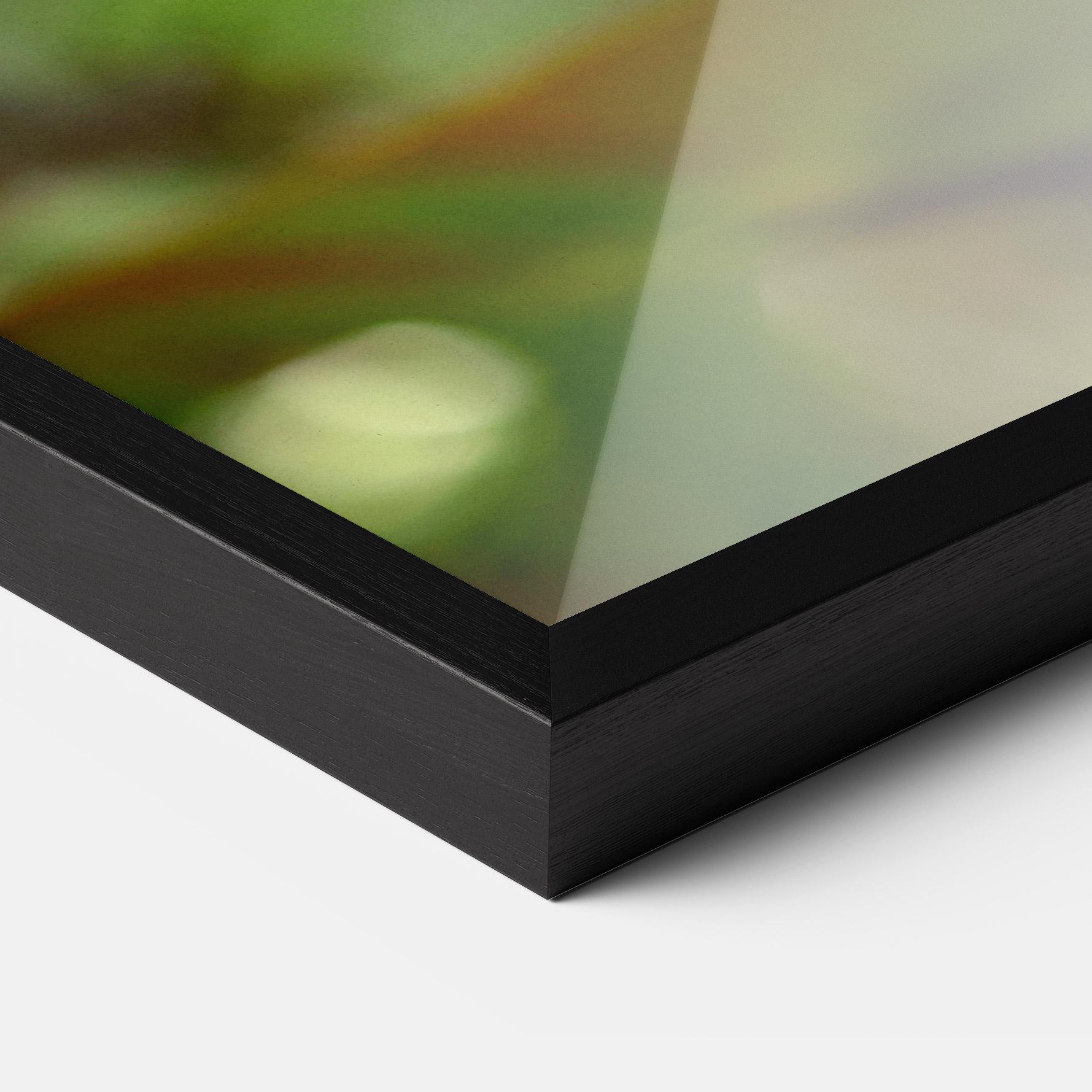 Poster Înrămat Orange Yellow Butterfly mockup 3