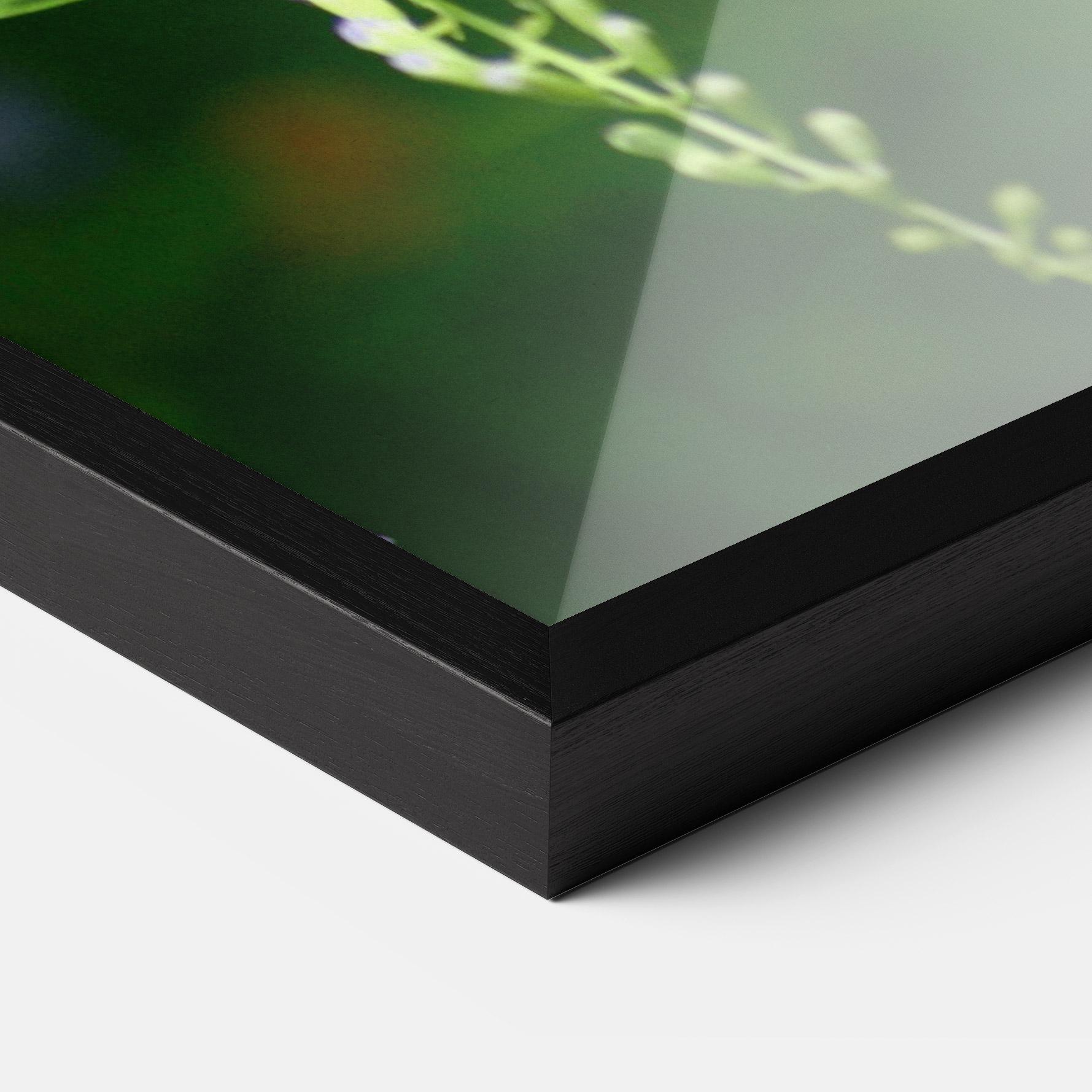 Poster Înrămat Pretty White Butterfly mockup 3