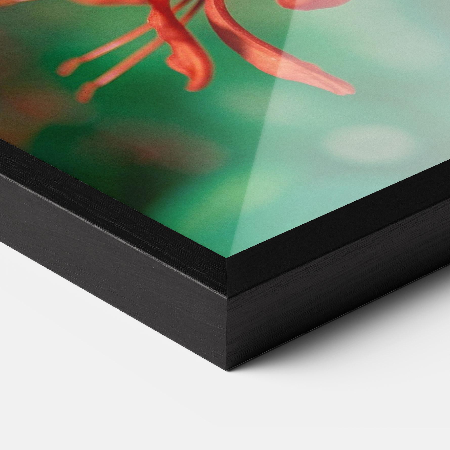 Poster Înrămat Small Orange Butterfly mockup 3