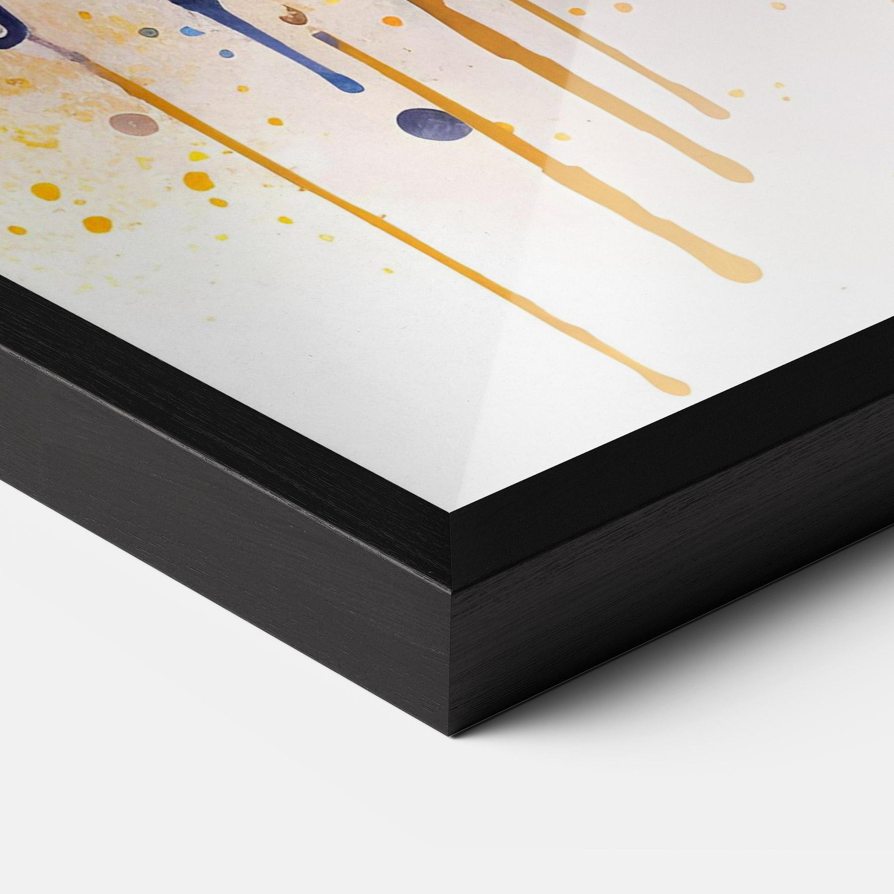 Poster Înrămat Watercolor Butterfly mockup 3